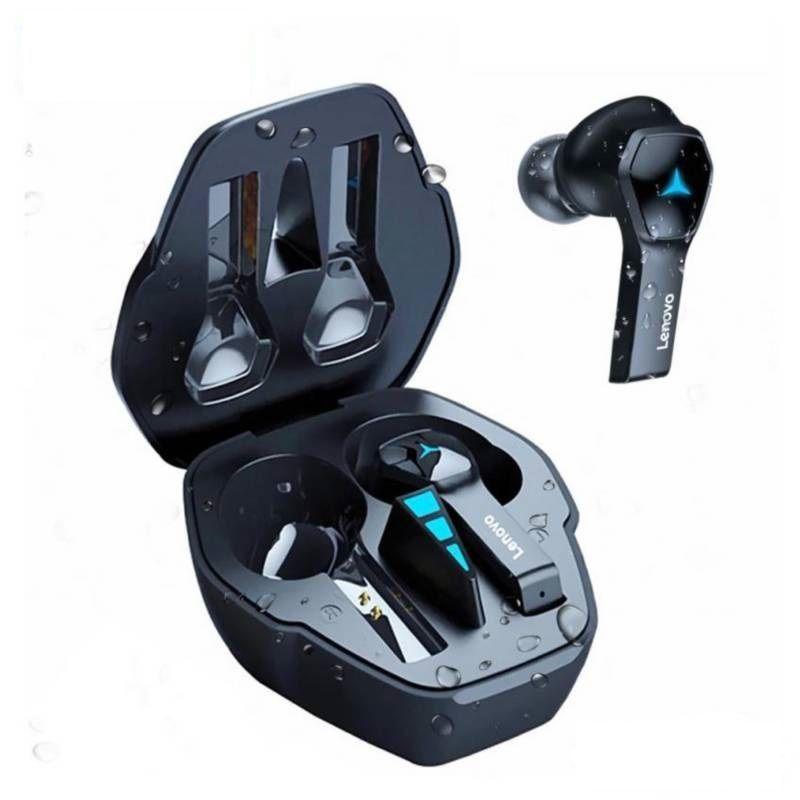 Audifonos Gamer Bluetooth Lenovo Xg02 Negro-0