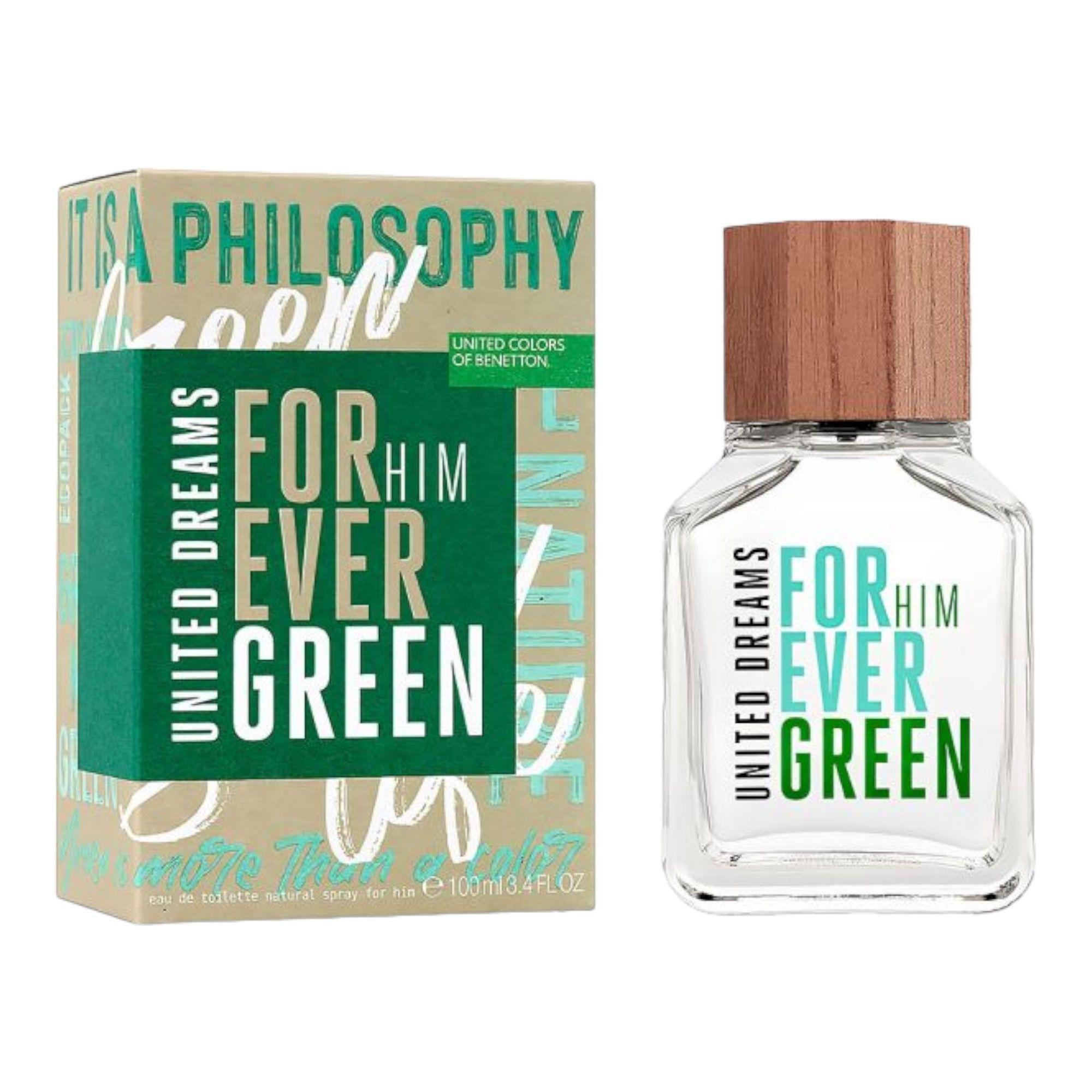  Benetton Forever Green Man 100ml -0