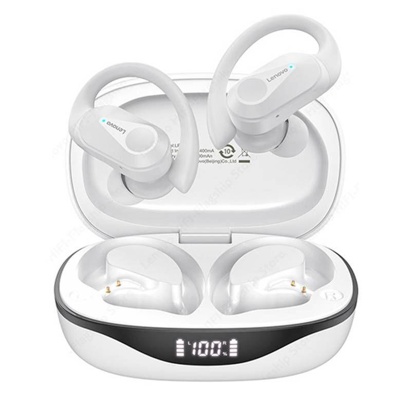 Audifonos Bluetooth Lenovo LP75 Blanco BT 5.3-1