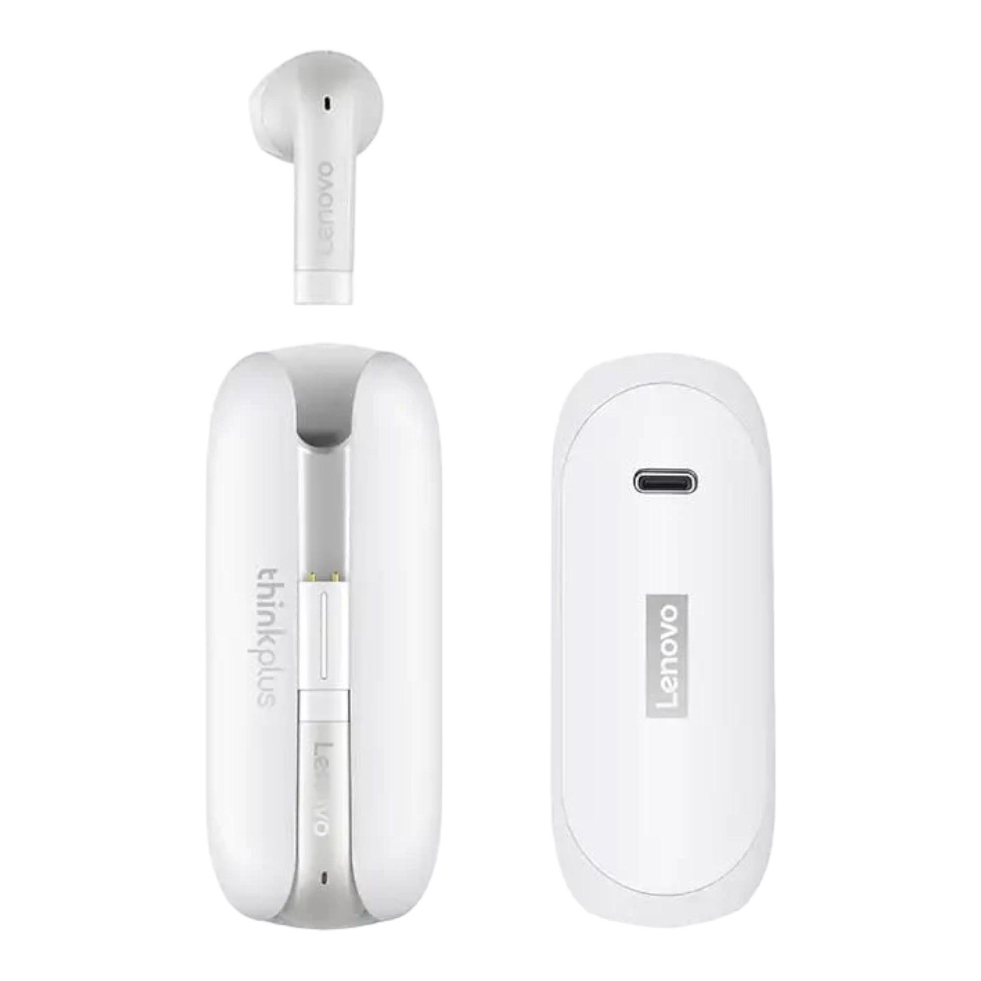 Audifonos Bluetooth Lenovo Tw60 Blanco-1