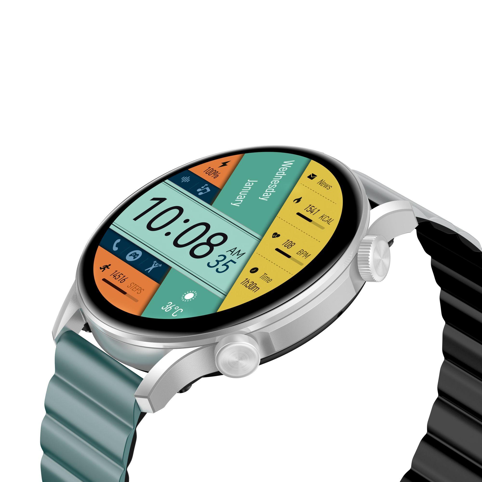 Smartwatch Kieslect Kr Pro Ltd Plateado con Llamad-2