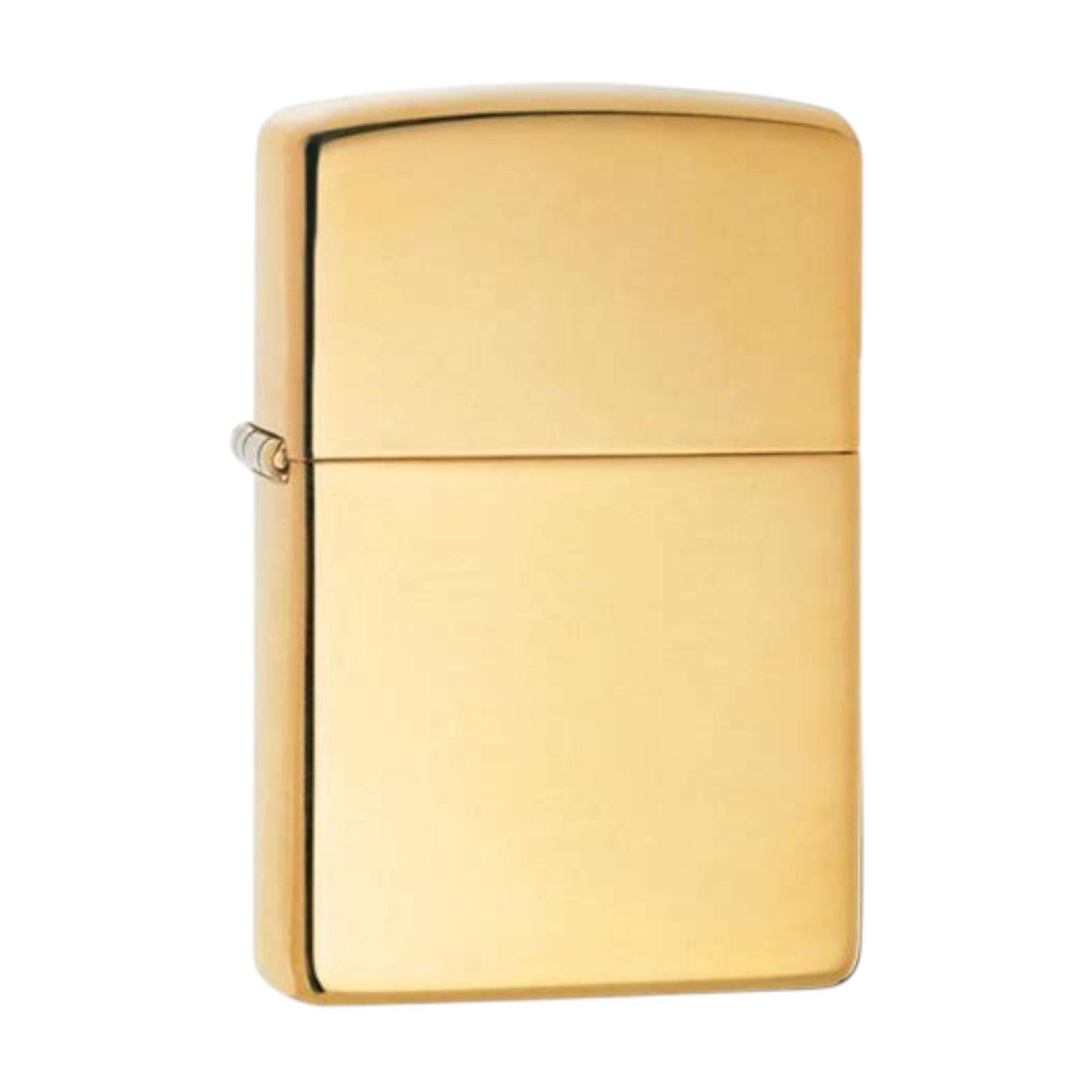 ENCENDEDOR ZIPPO 169 ARMOR HIGH POLISH BRASS DORADO-0