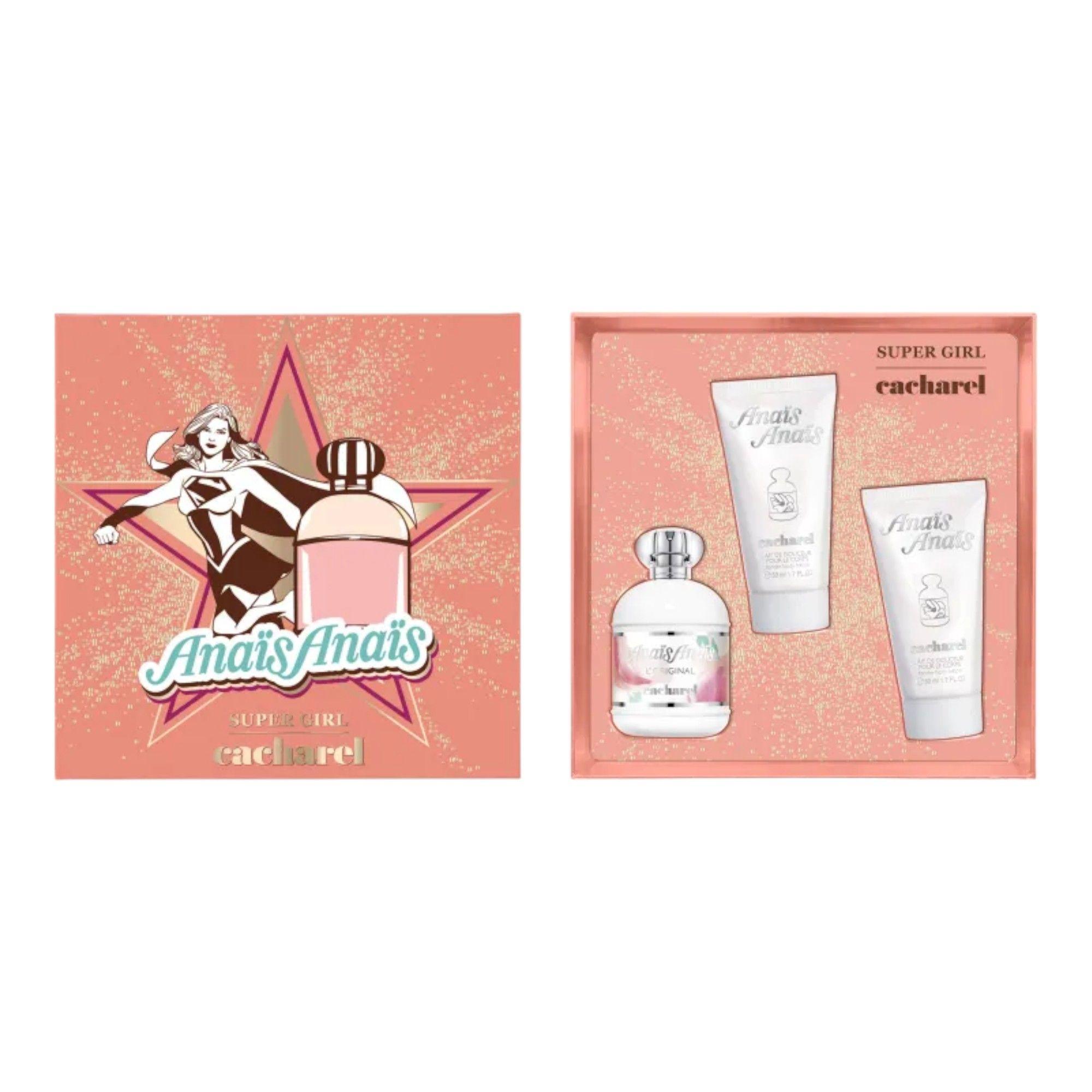 CACHAREL ANAIS ANAIS SUPER GIRL EDT 100ML + BL 50ML + BL 50ML-0