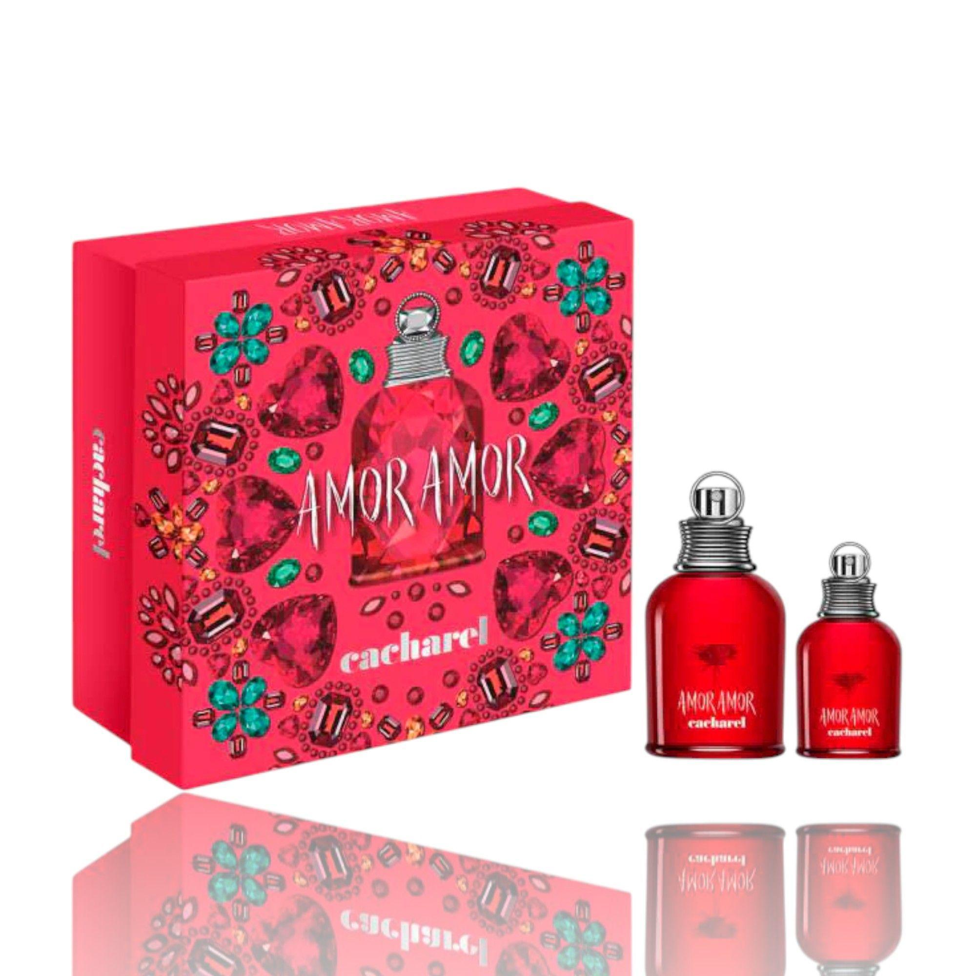 CACHAREL AMOR AMOR SET EDT 100 ML / 30 ML ESTUCHE MUJER-0