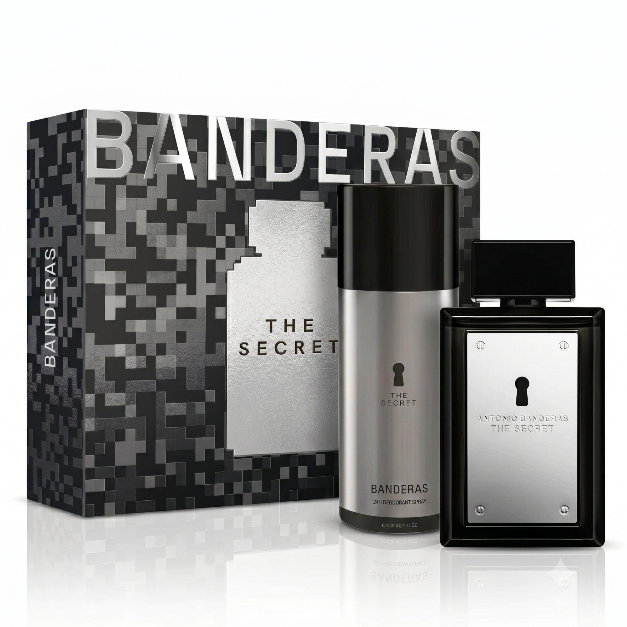 Antonio Banderas The Secret Set Edt 100ml + Deo 150ml Hombre-0