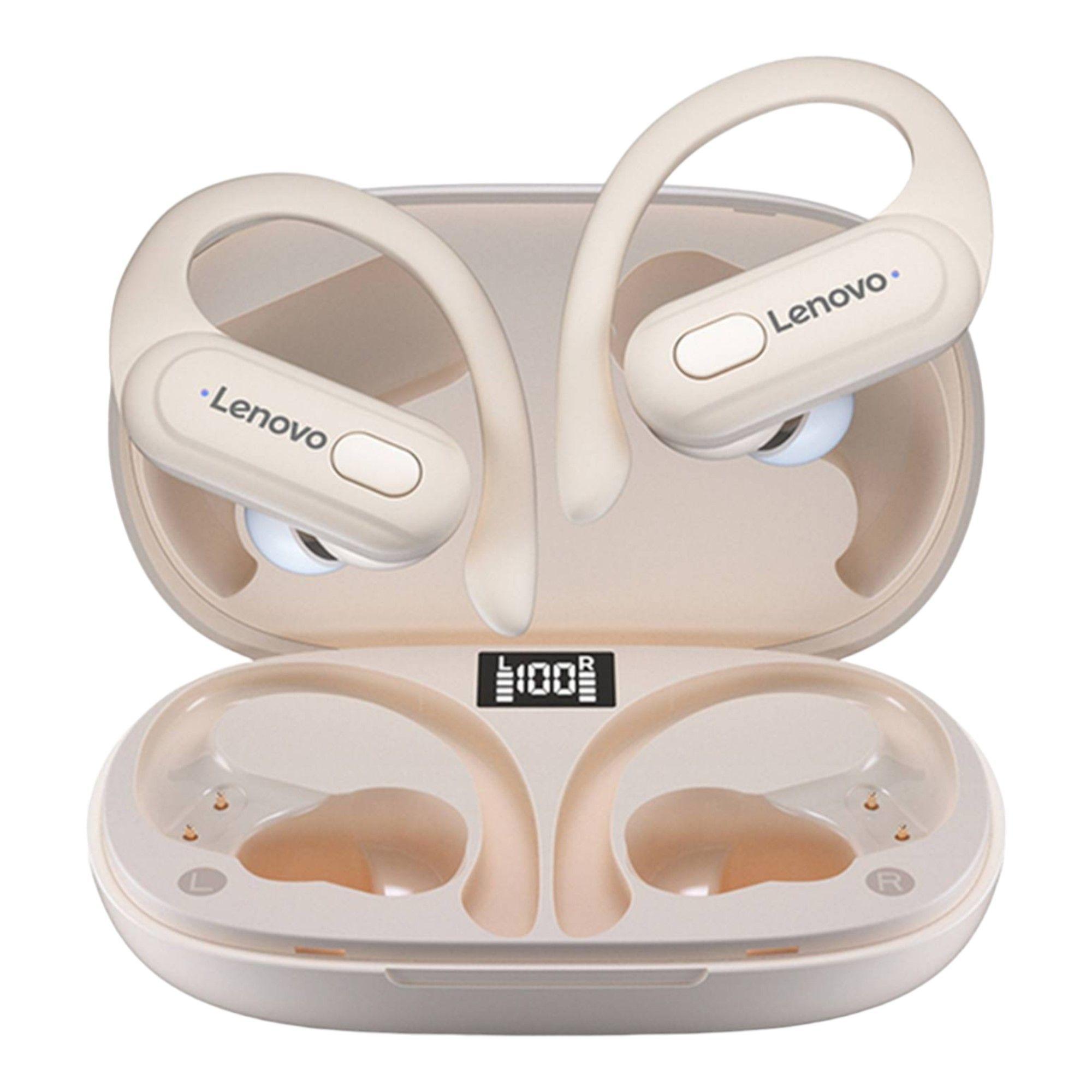 Audifonos Inalambricos Lenovo Xt60 Dorado -0