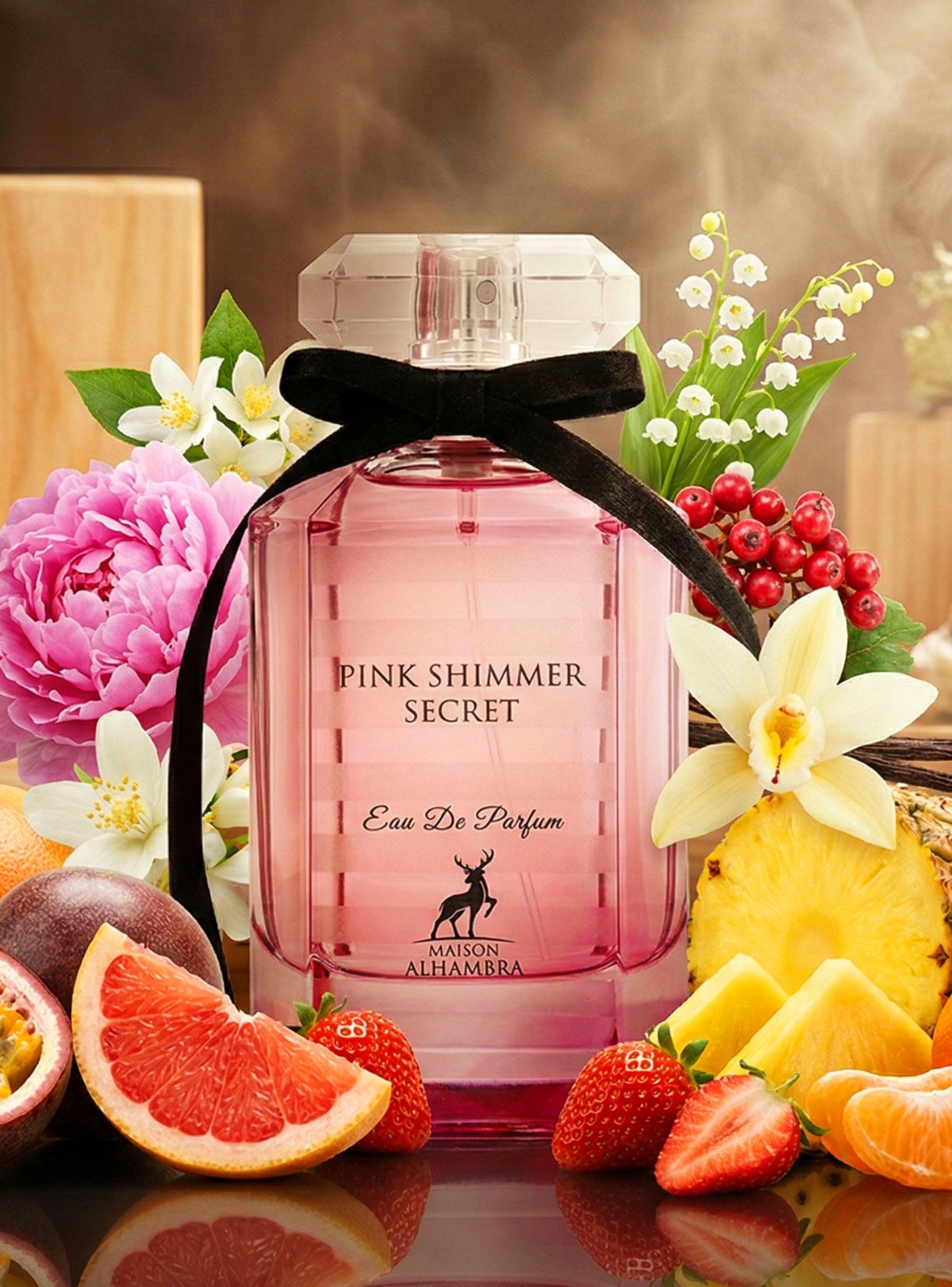 MAISON ALHAMBRA PINK SHIMMER SECRET EDP 100ML MUJER-2