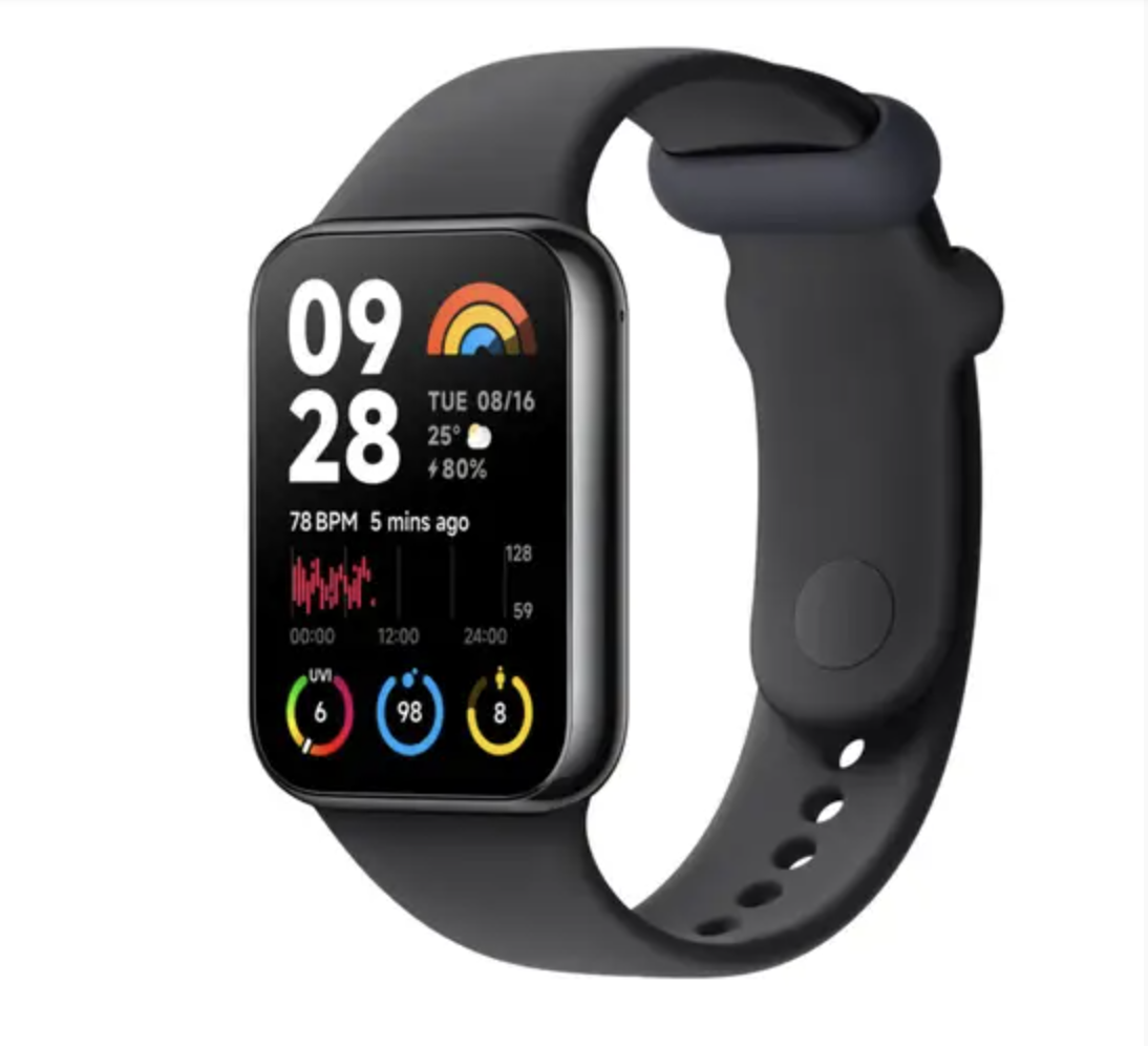 SMART BAND XIAOMI MI BAND 8 PRO NEGRO-1
