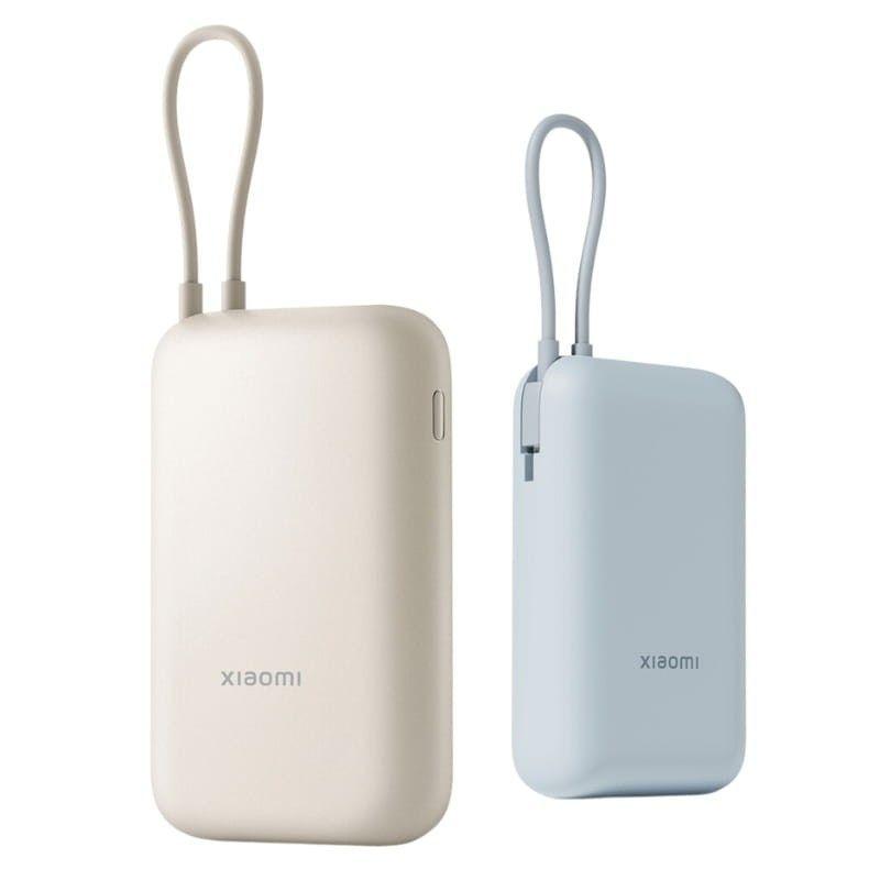 POWERBANK XIAOMI MI 10000MAH 22.5W GRIS CABLE INTEGRADO-2