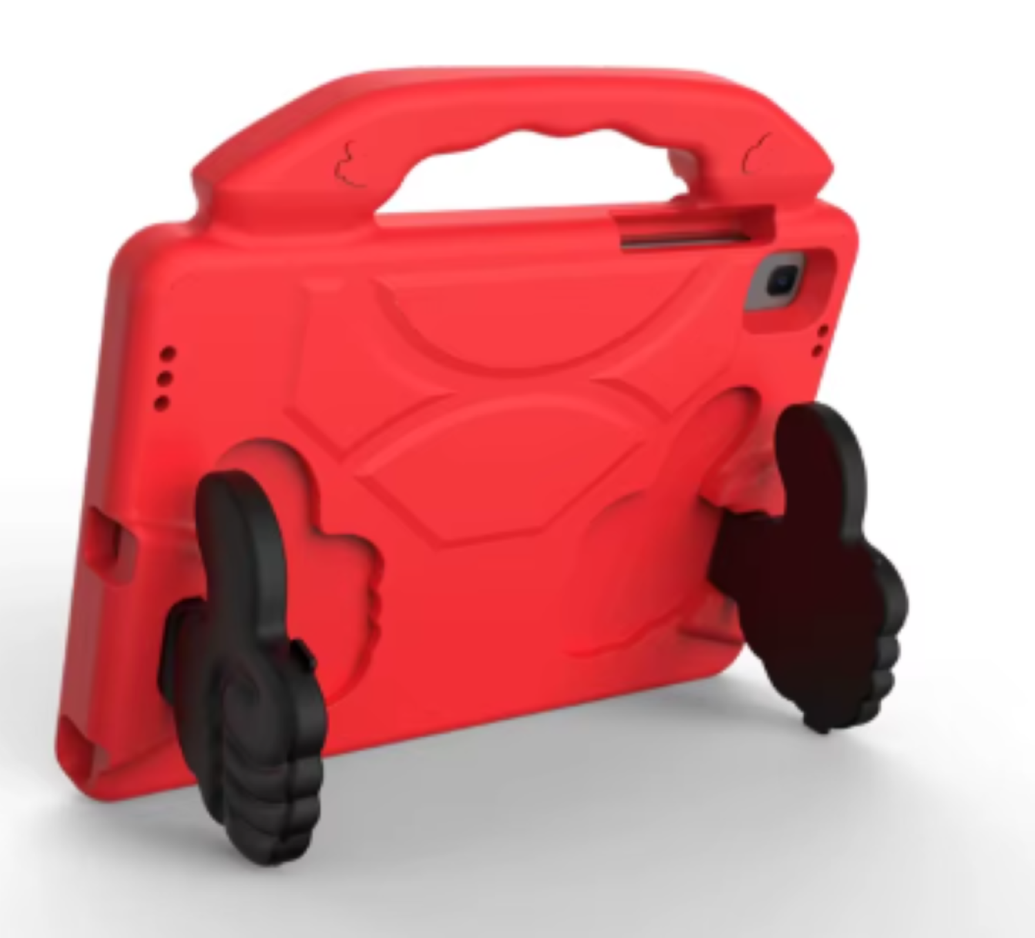 Carcasa Niños Anti-golpes Compatible Con Tablet Xiaomi Redmi Pad 2 11" 2025 Rojo-1