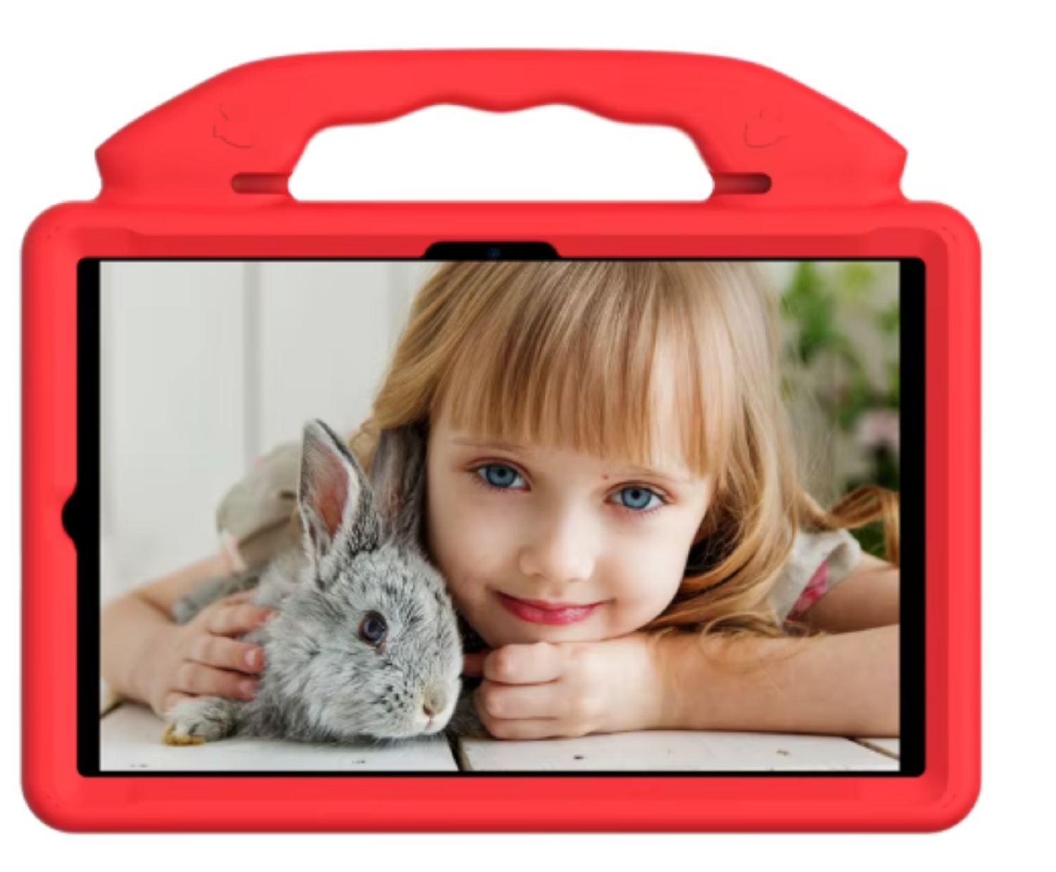 Carcasa Niños Anti-golpes Compatible Con Tablet Xiaomi Redmi Pad 2 11" 2025 Rojo-2