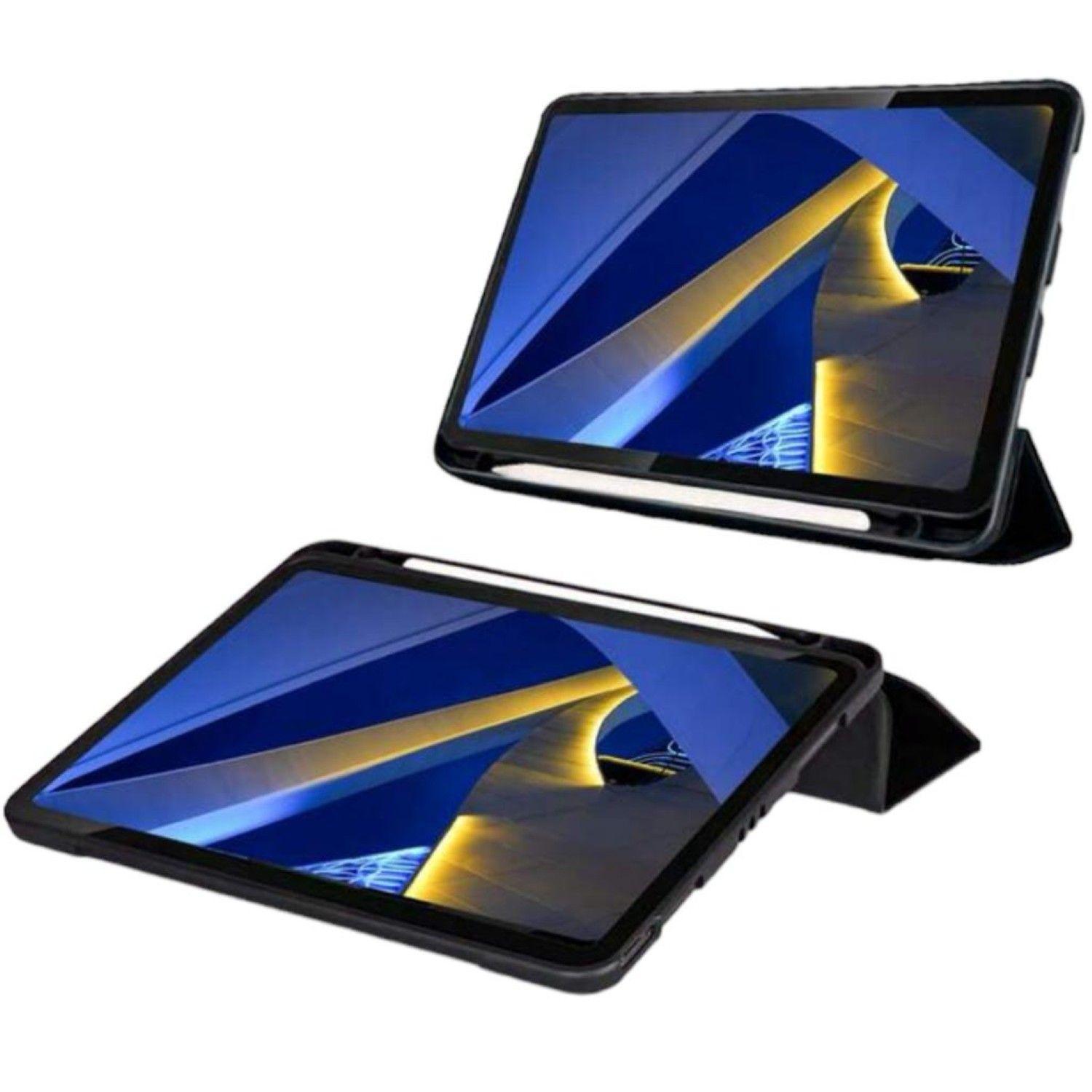 Funda Con Ranura Smartcover Para Tablet Samsung A11+ Plus Negro-3