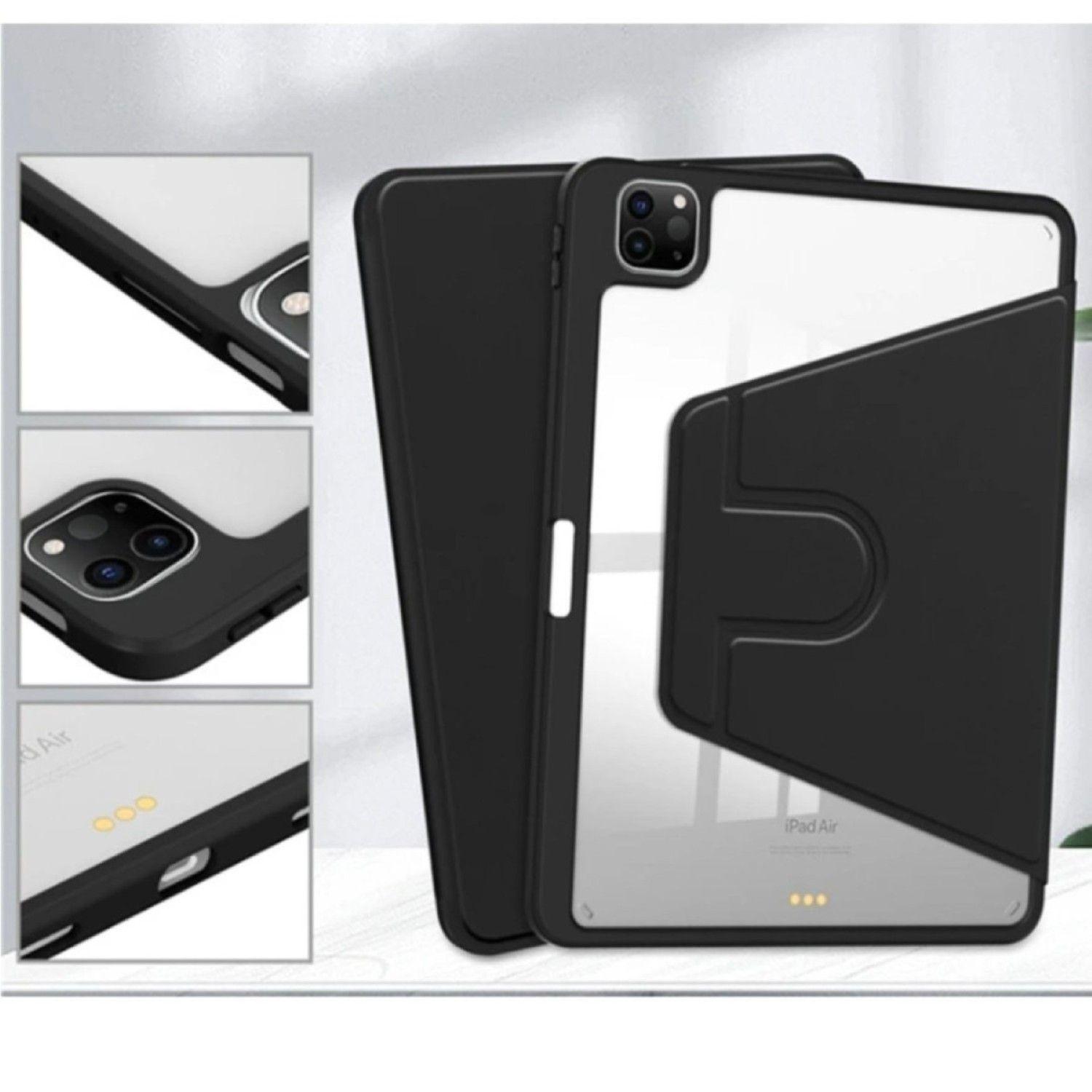Carcasa Smart Cover Clear 360 Para iPad Air 11 M3 2025 Negro-4