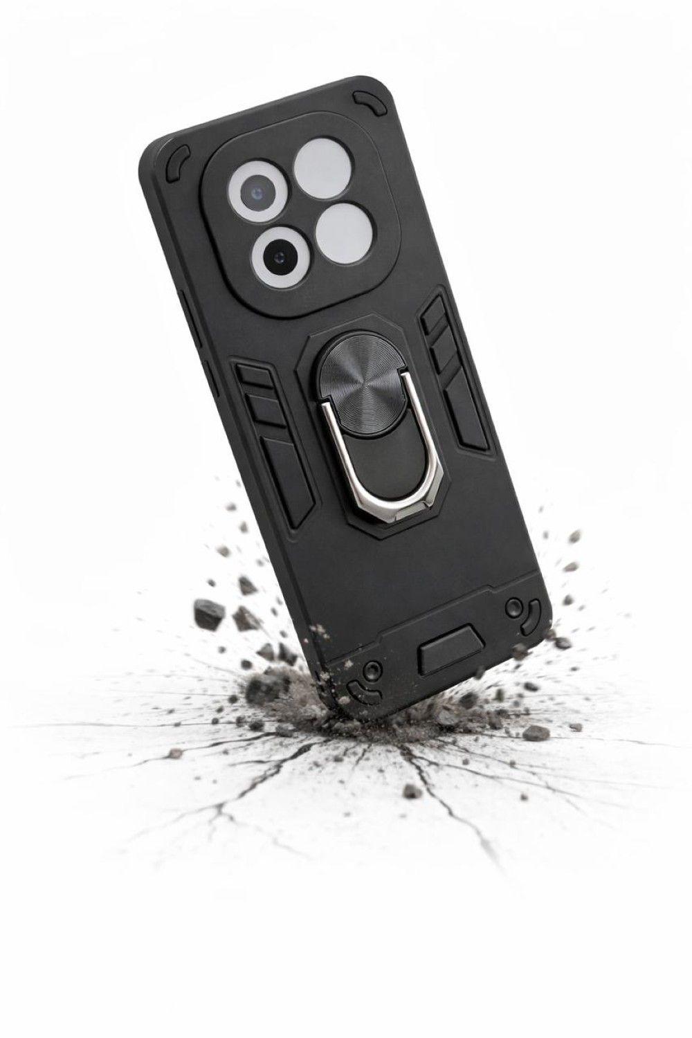 Carcasa Para Xiaomi Note 14 Pro+ 5g Anti Golpes Anillo Negro-3