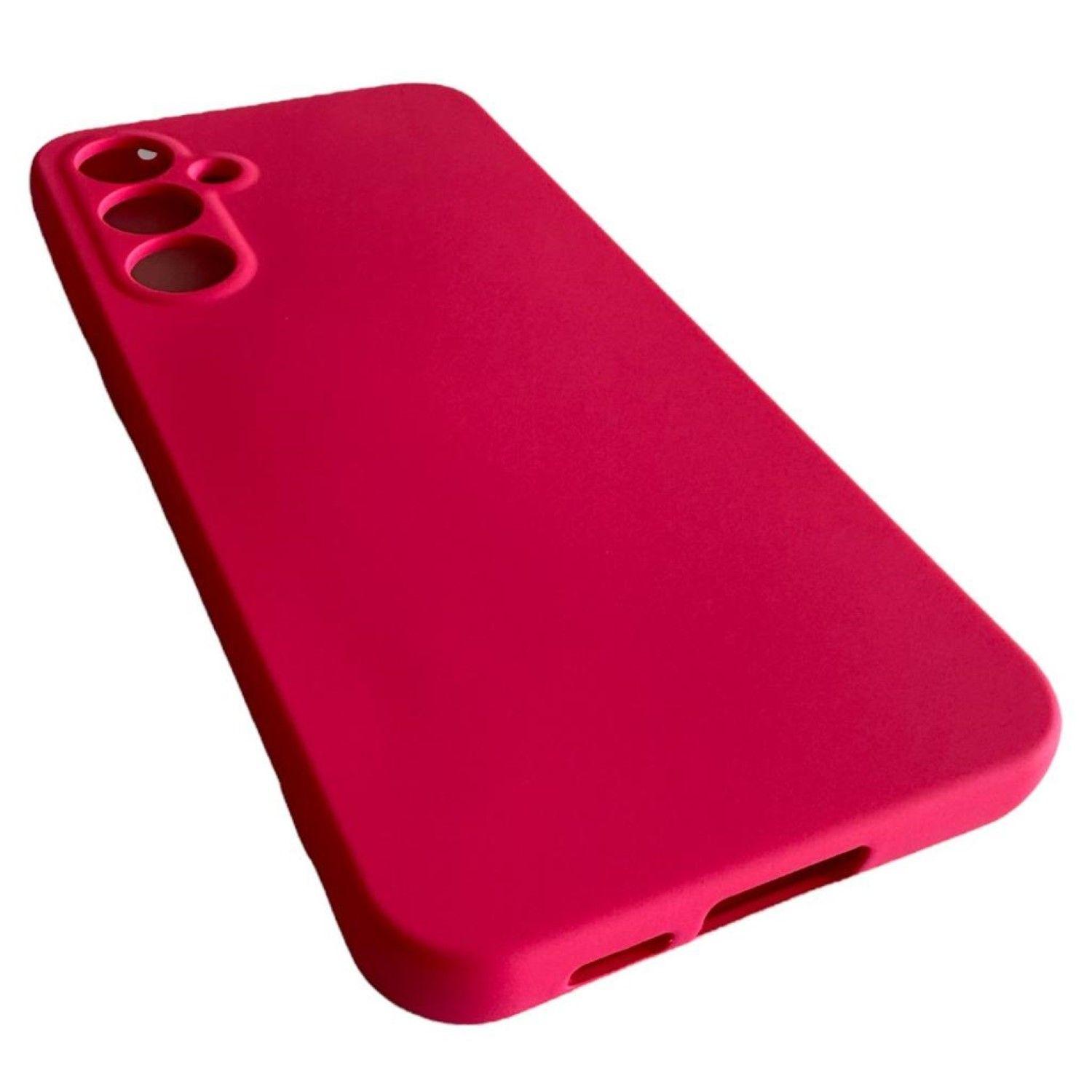 Carcasa Funda Para Samsung S24 Fe Silicona Fucsia-2