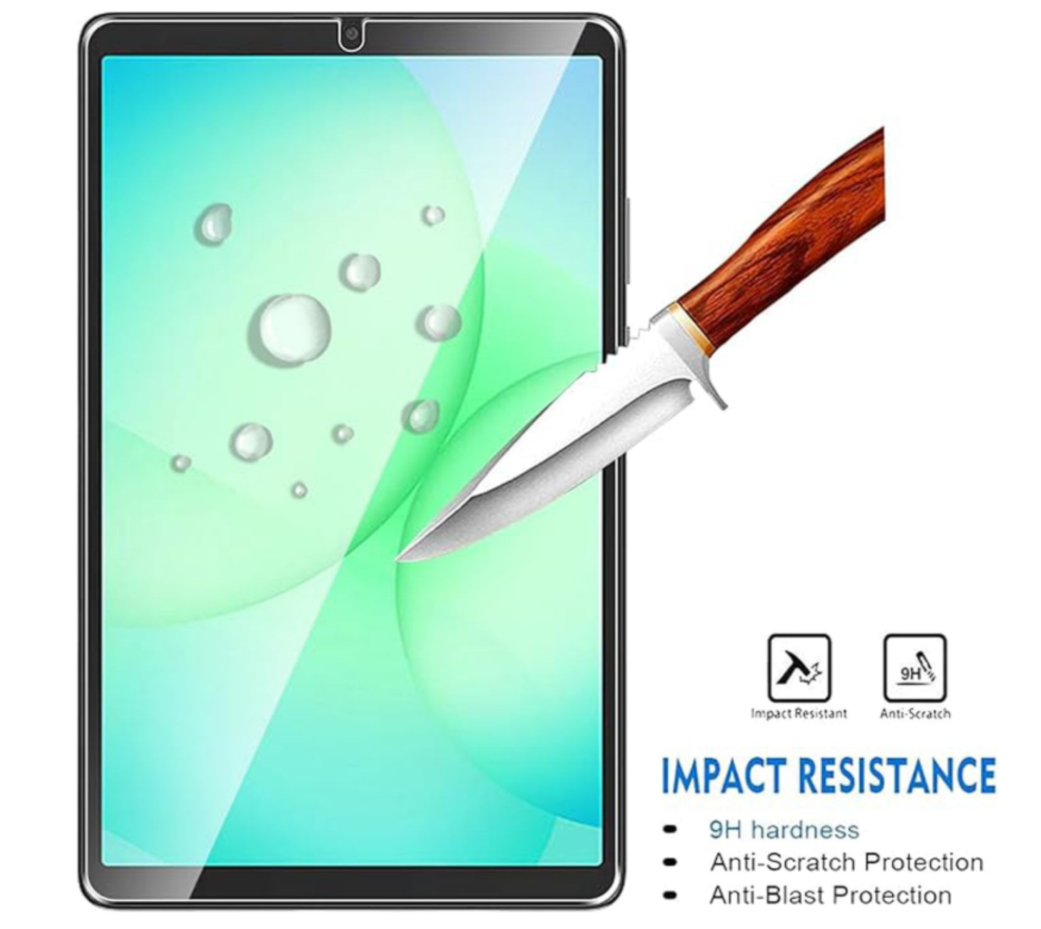 Lámina Mica Vidrio Templado Para Tablet Samsung A11 8.7 2025-2