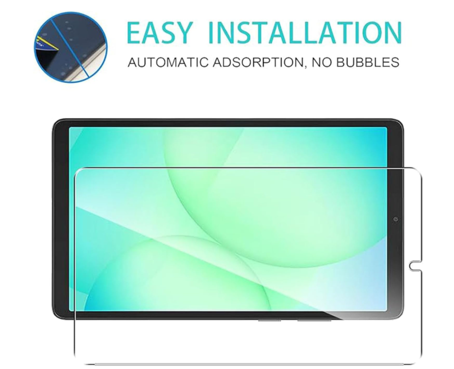 Lámina Mica Vidrio Templado Para Tablet Samsung A11 8.7 2025-4