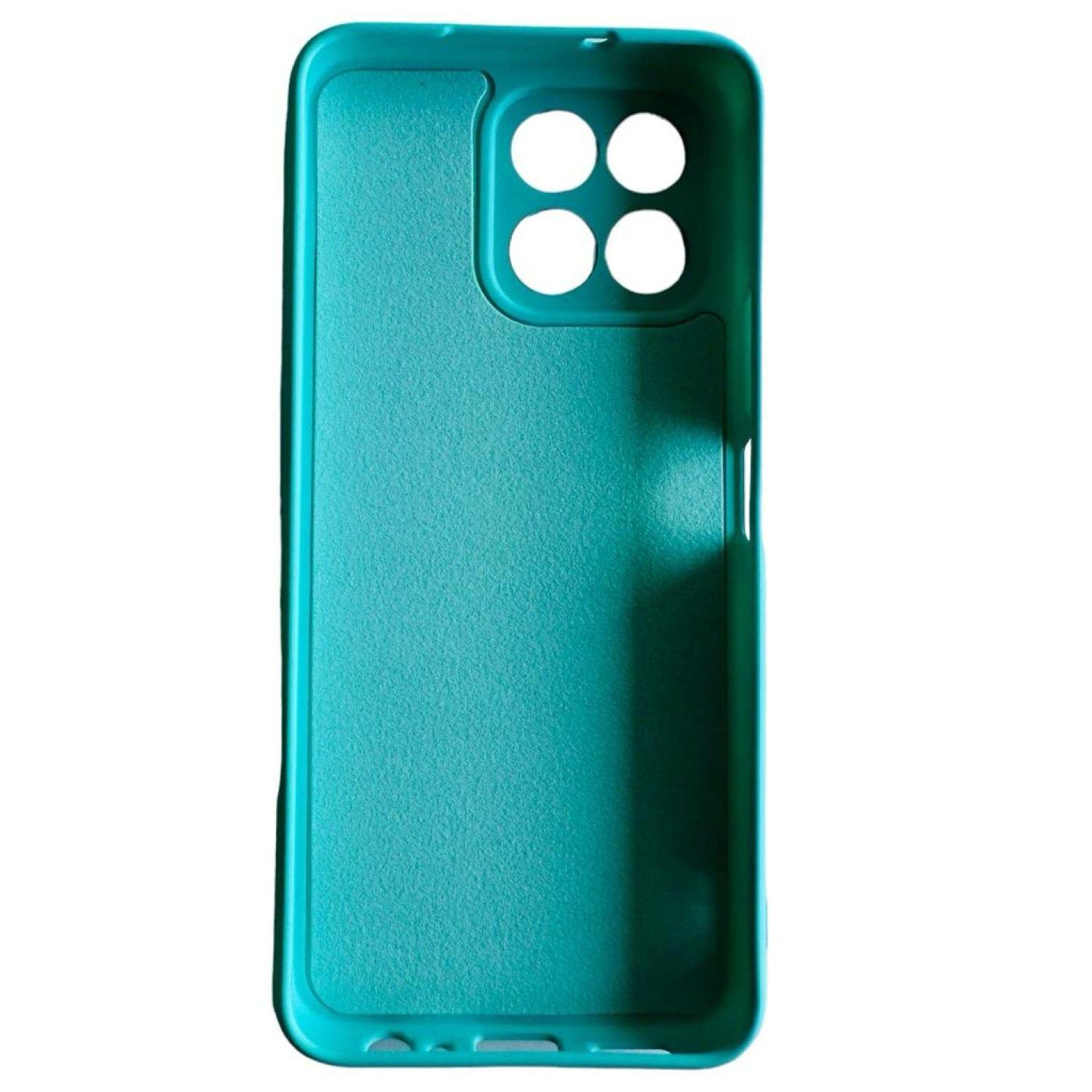 Carcasa Funda Para Honor X6 / X6s Silicona Color Turquesa-3
