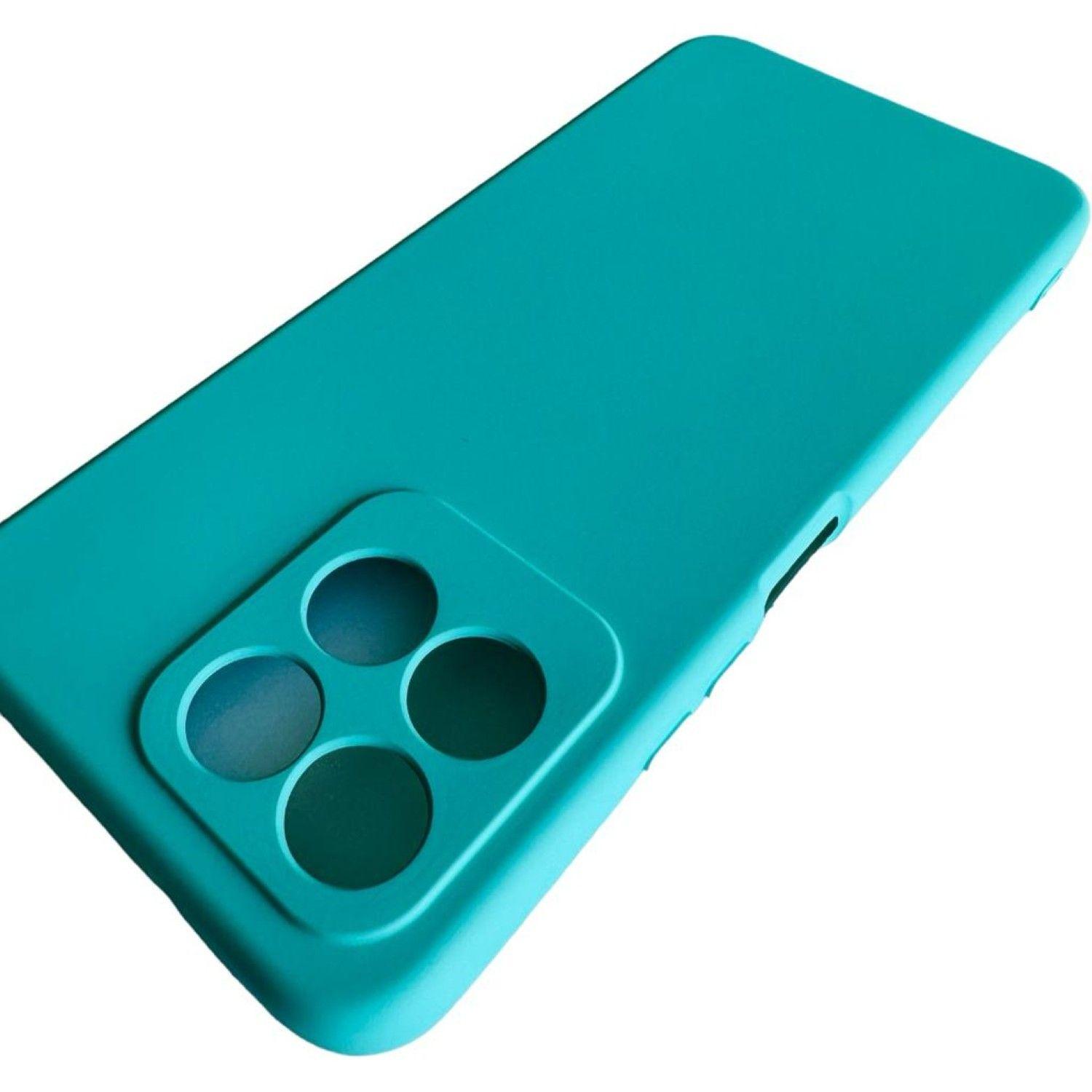 Carcasa Funda Para Honor X6 / X6s Silicona Color Turquesa-4