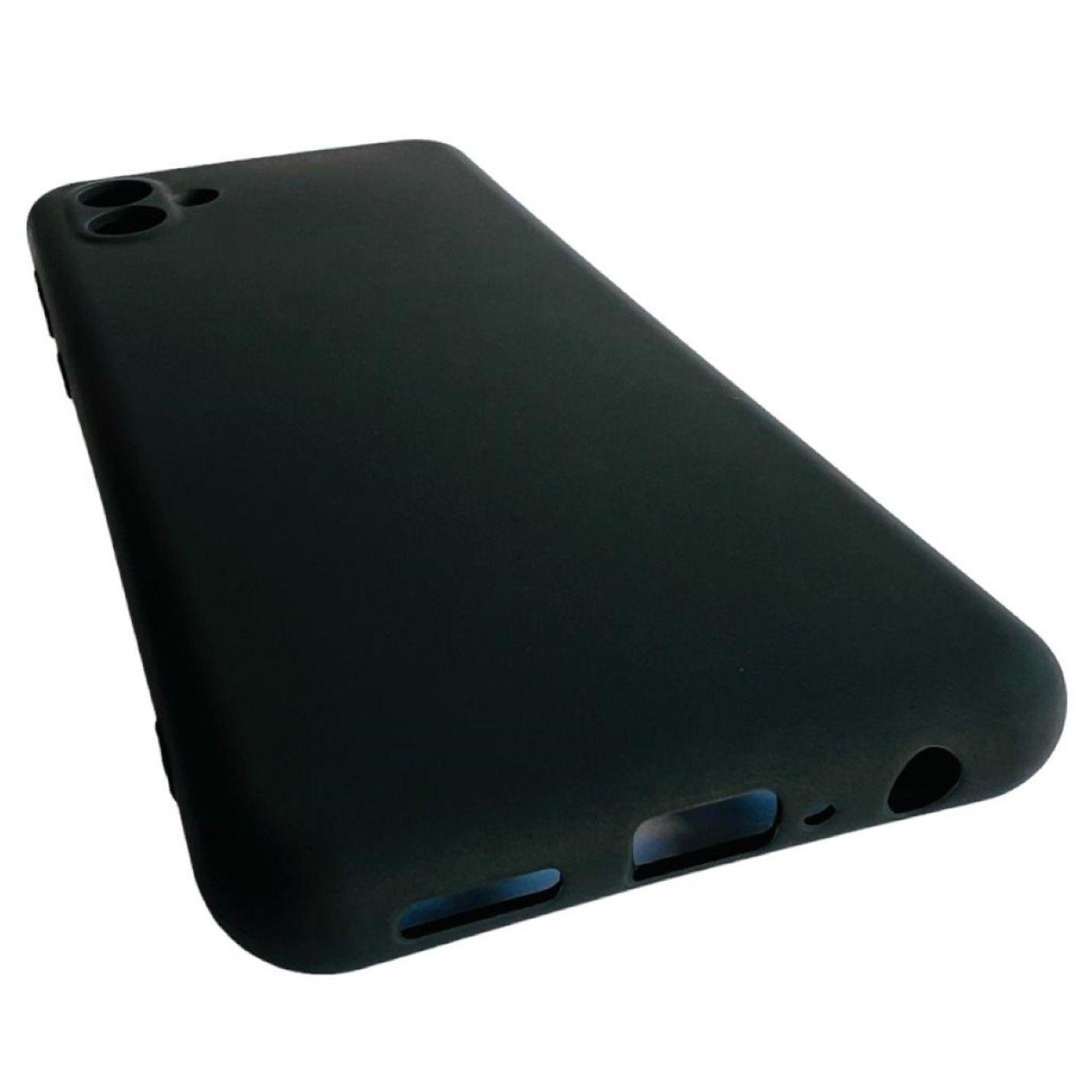 Carcasa Para Samsung A04 Normal Silicona Negro-3