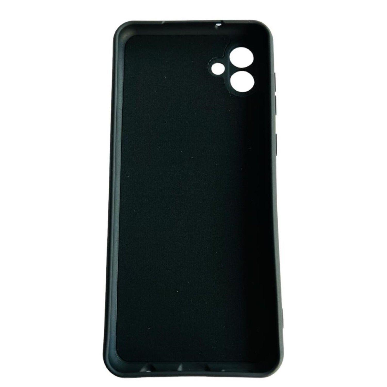 Carcasa Para Samsung A04 Normal Silicona Negro-4