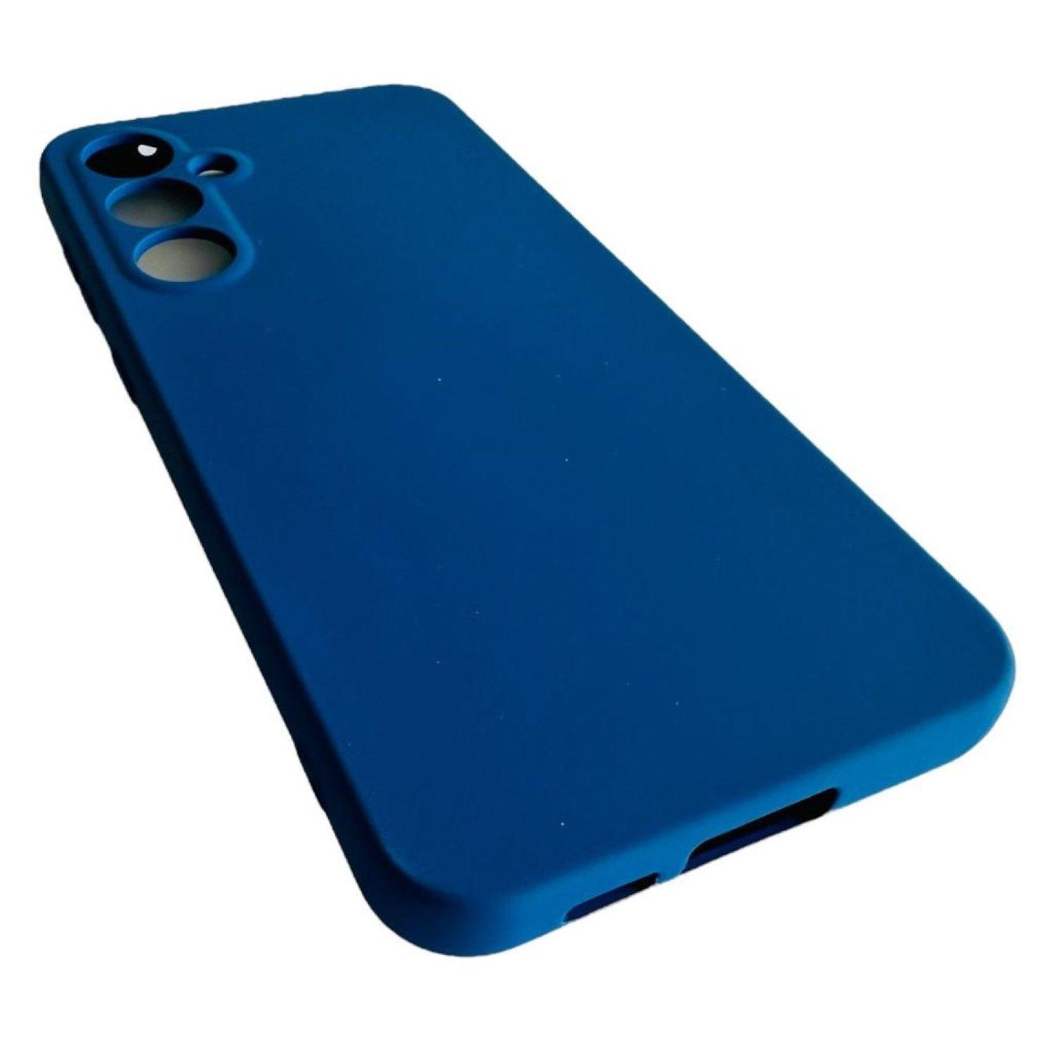 Carcasa Funda Para Samsung S24 Fe Silicona Azul-2