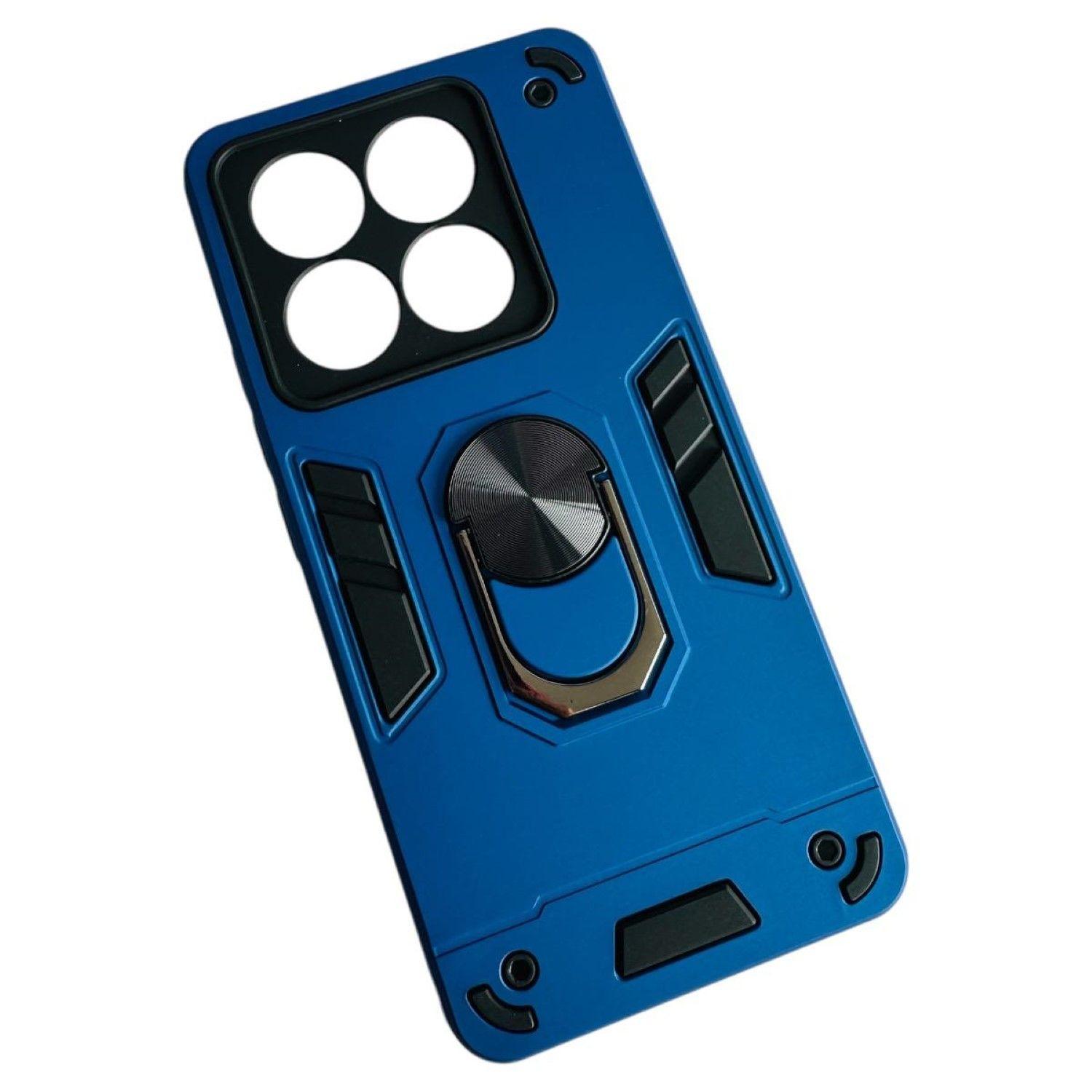 Carcasa Para Xiaomi 14t 5g 14t Pro 5g Anti Golpes Anillo Azul-0