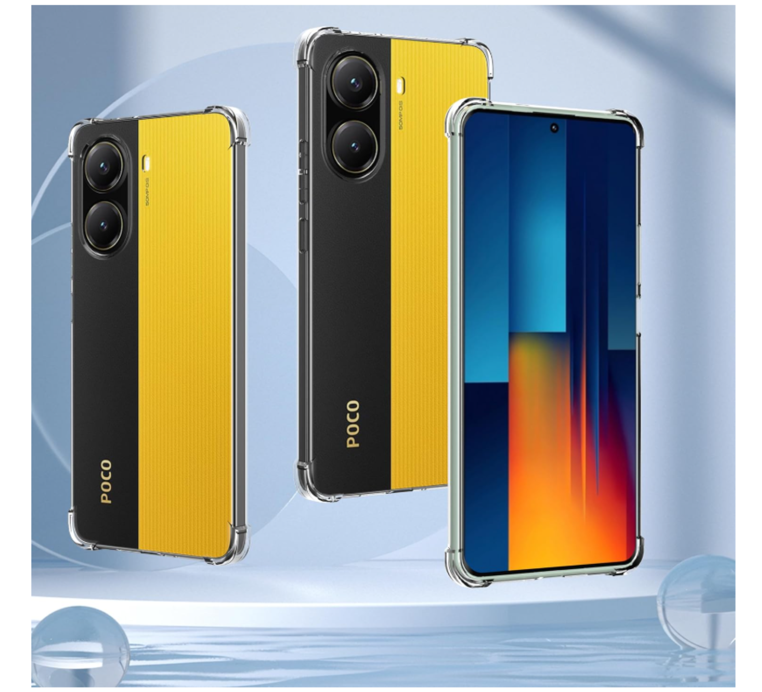 Carcasa Para Xiaomi Poco X7 Pro 5g Transparente Reforzada-4