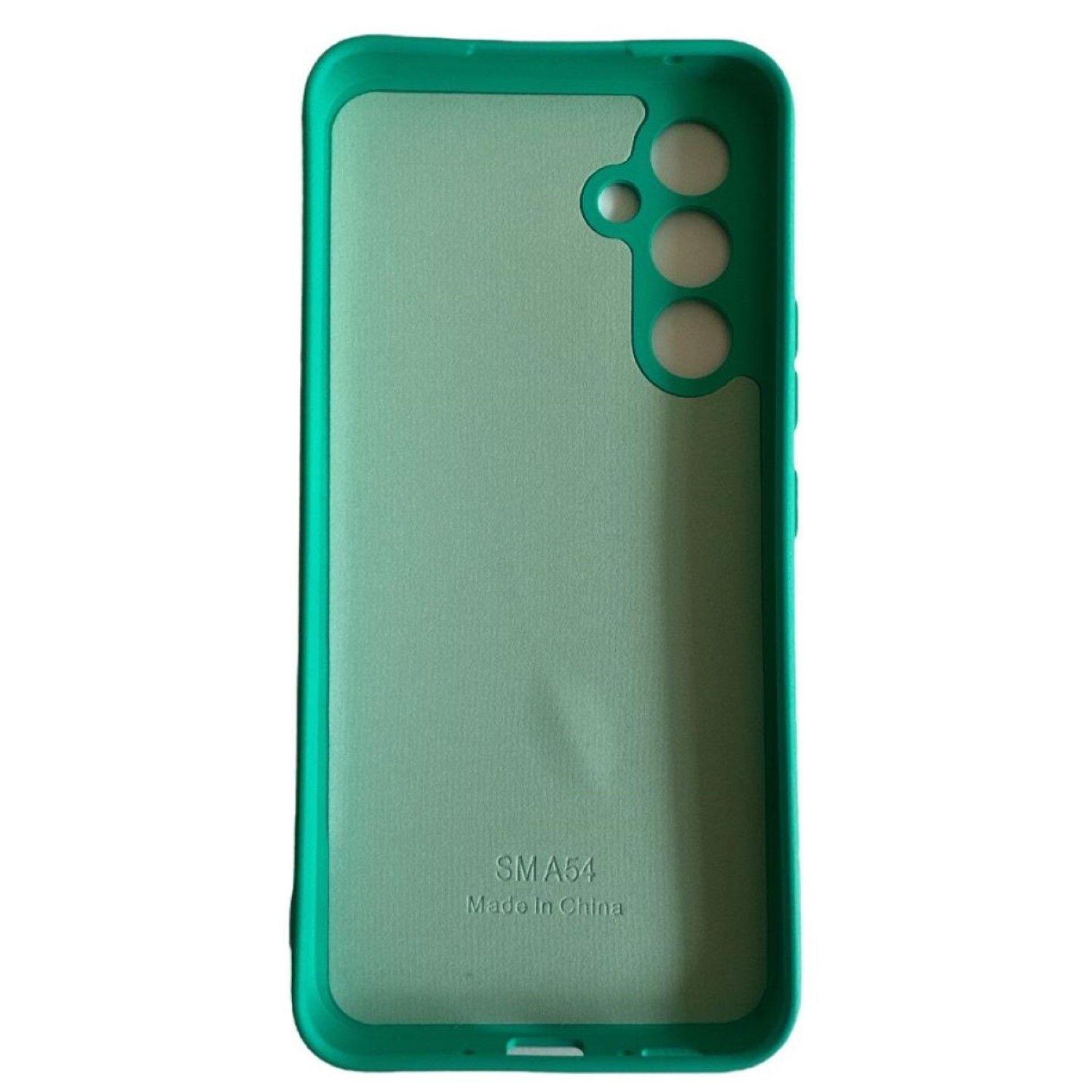 Carcasa Para Samsung A54 5g Silicona Turquesa-2