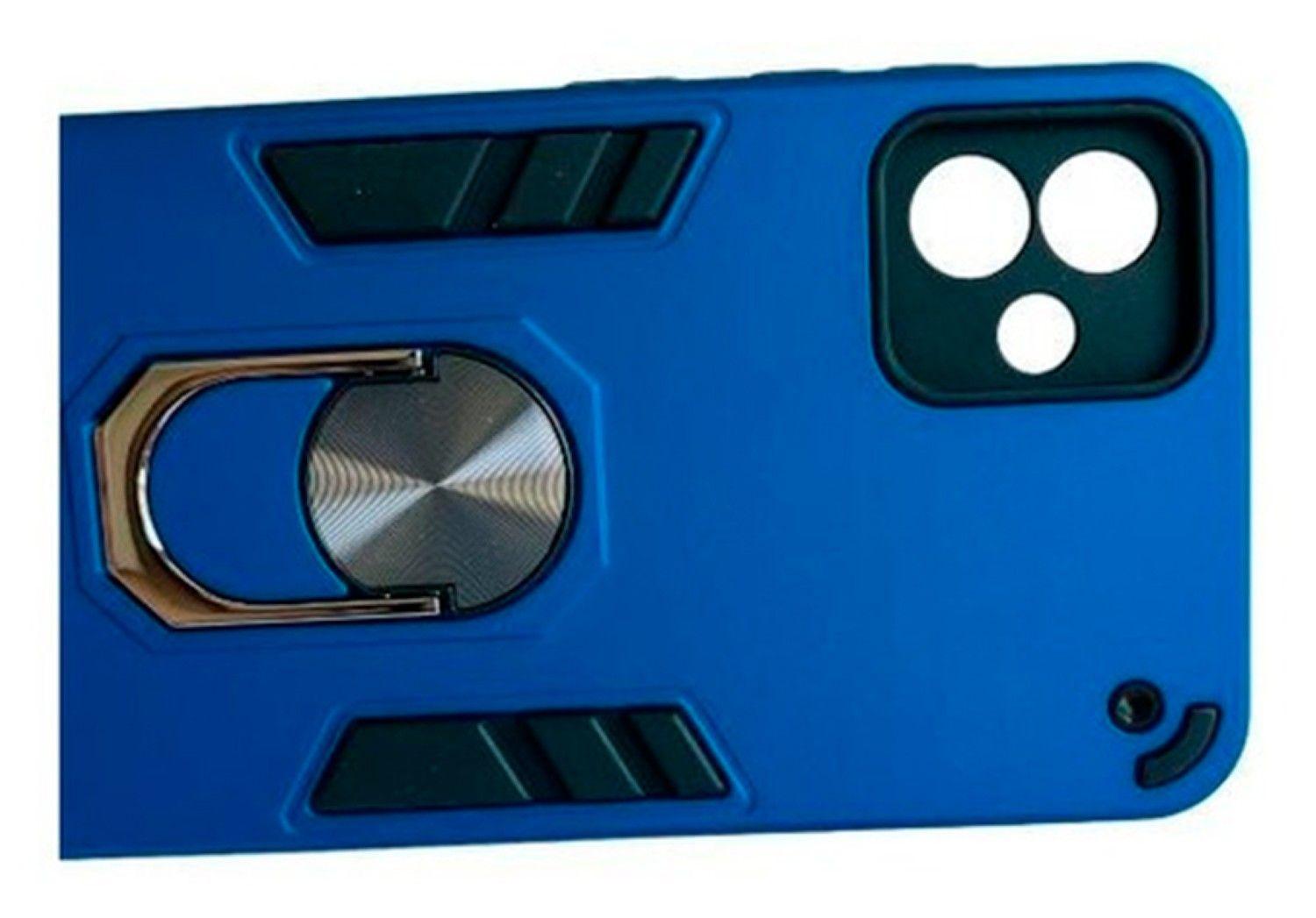 Carcasa Para Samsung A04 Normal Anti Golpes Anillo Azul-9