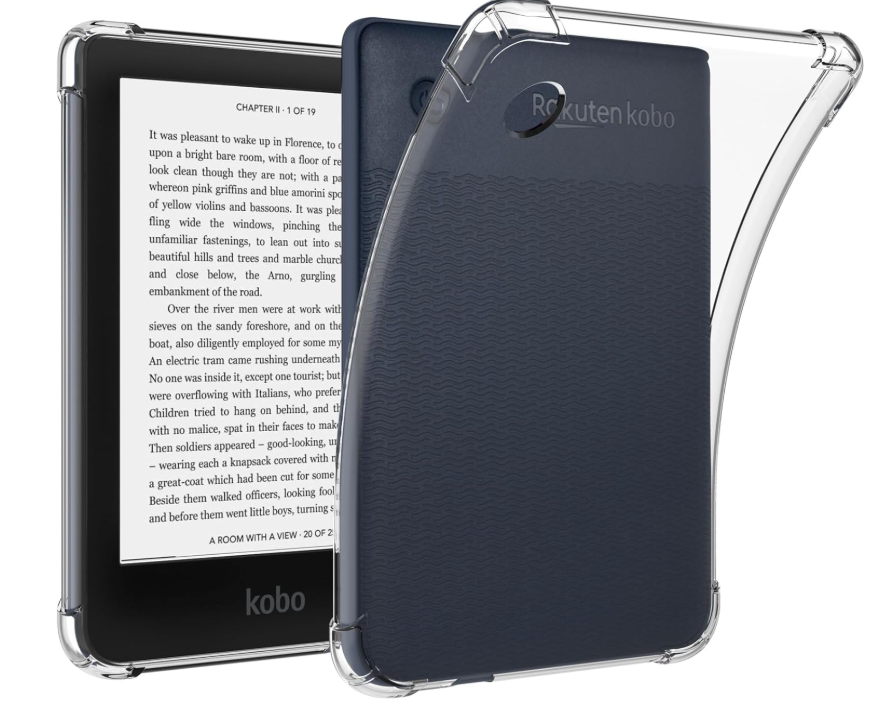 Funda Transparente Para Kobo Clara BW Colour 2024 6 Pulgada-6