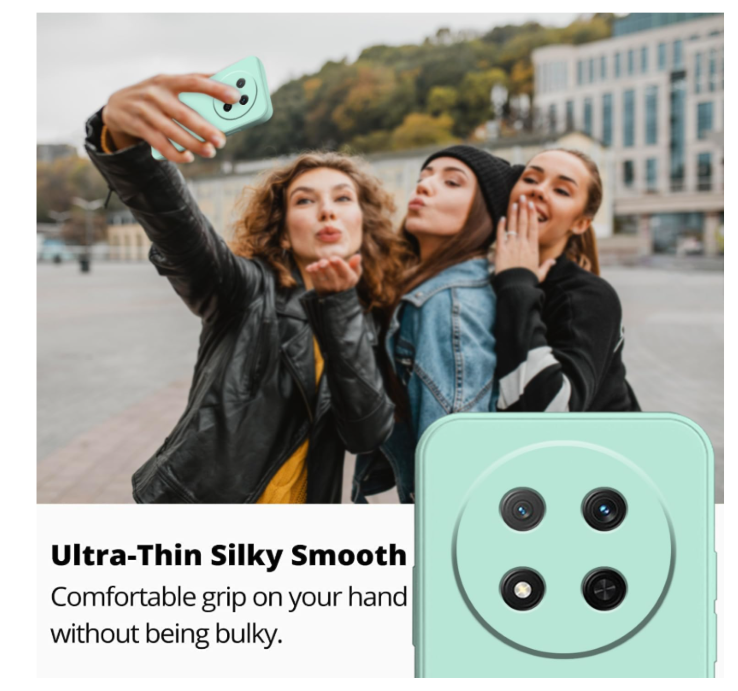 Carcasa Funda Para Honor Magic8 Lite Silicona Turquesa-7