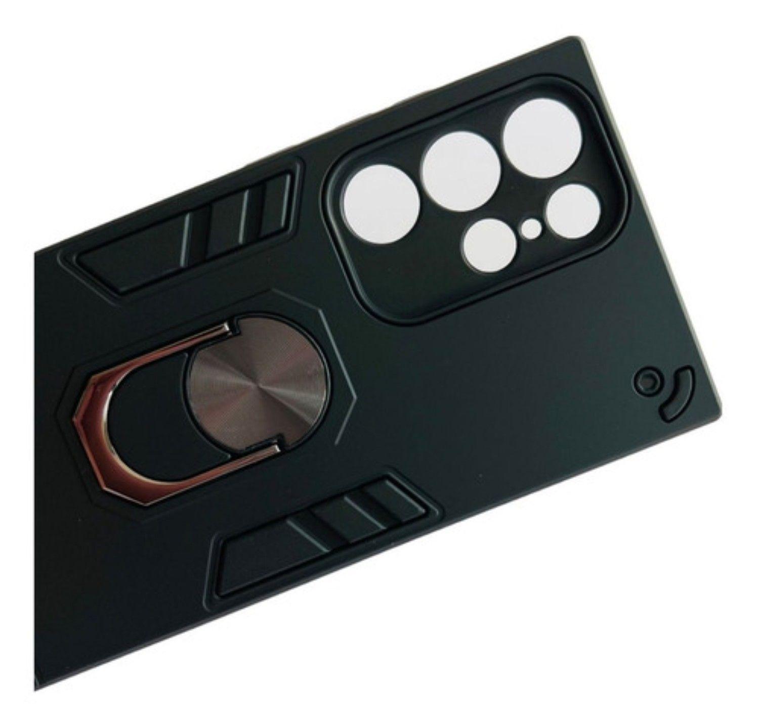 Carcasa Para Samsung S23 Ultra Anti Golpes Anillo Negro-2