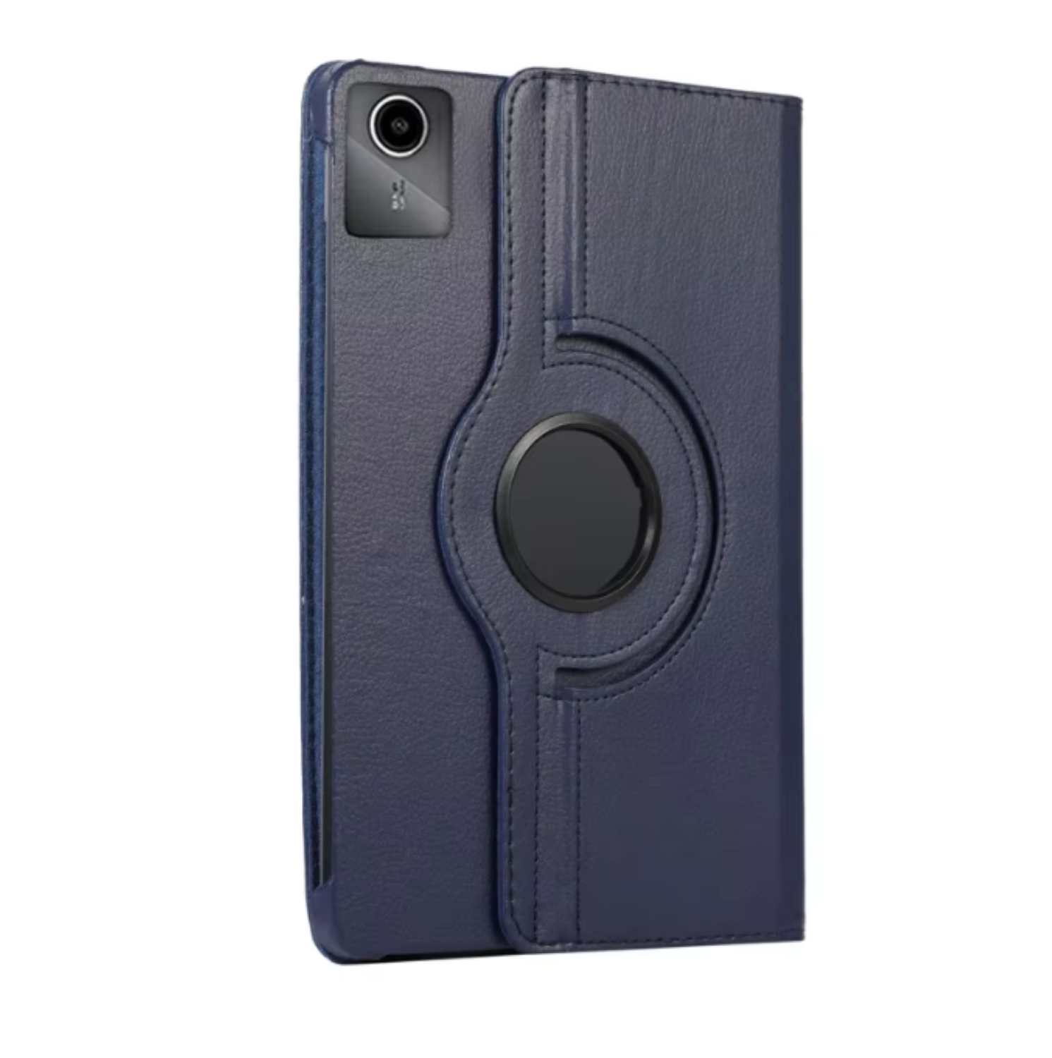 Carcasa Funda Giratoria Para Tablet Lenovo K11 11 Azul + Vidrio-3