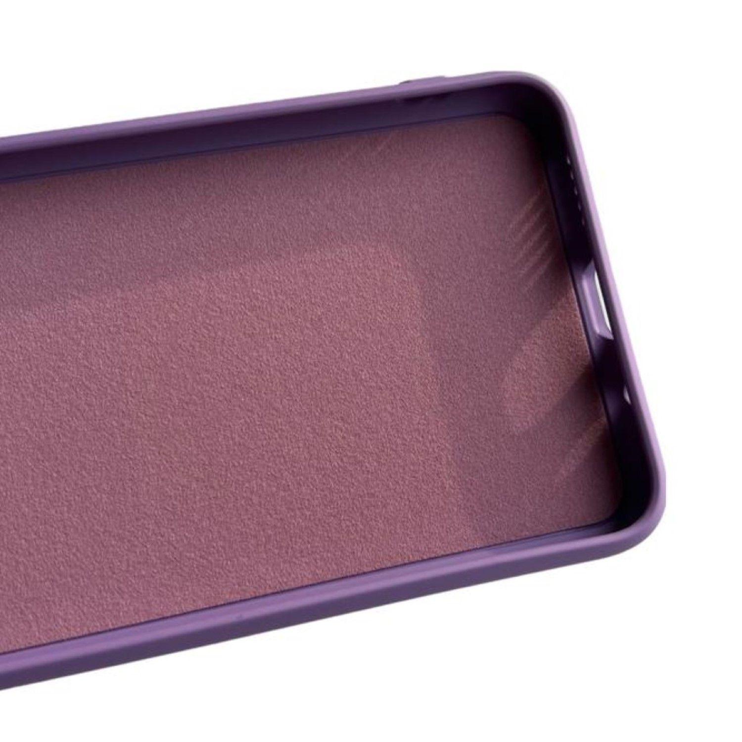 Carcasa Funda Para Xiaomi Redmi 10c Silicona Color Lila-3