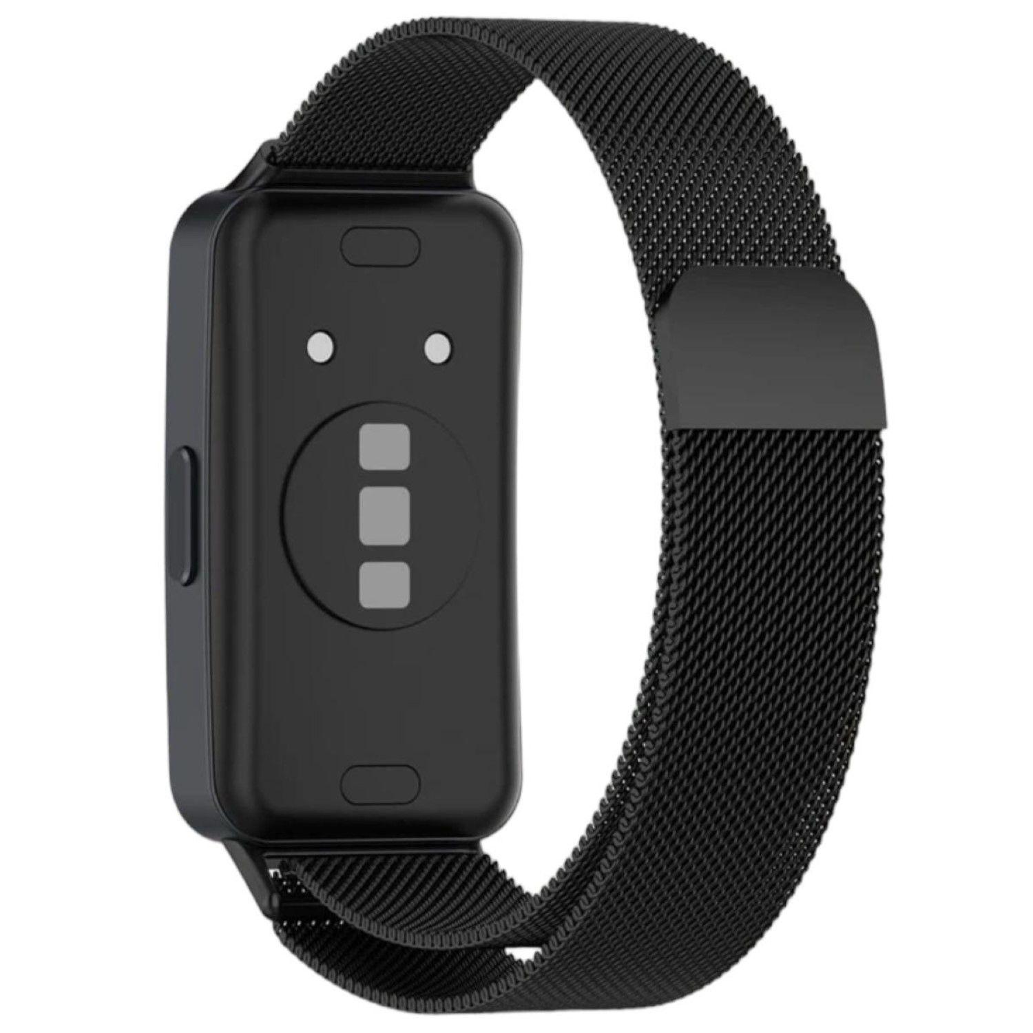 Correa De Repuesto Metálicas Para Huawei Honor Band 8 Negro-3