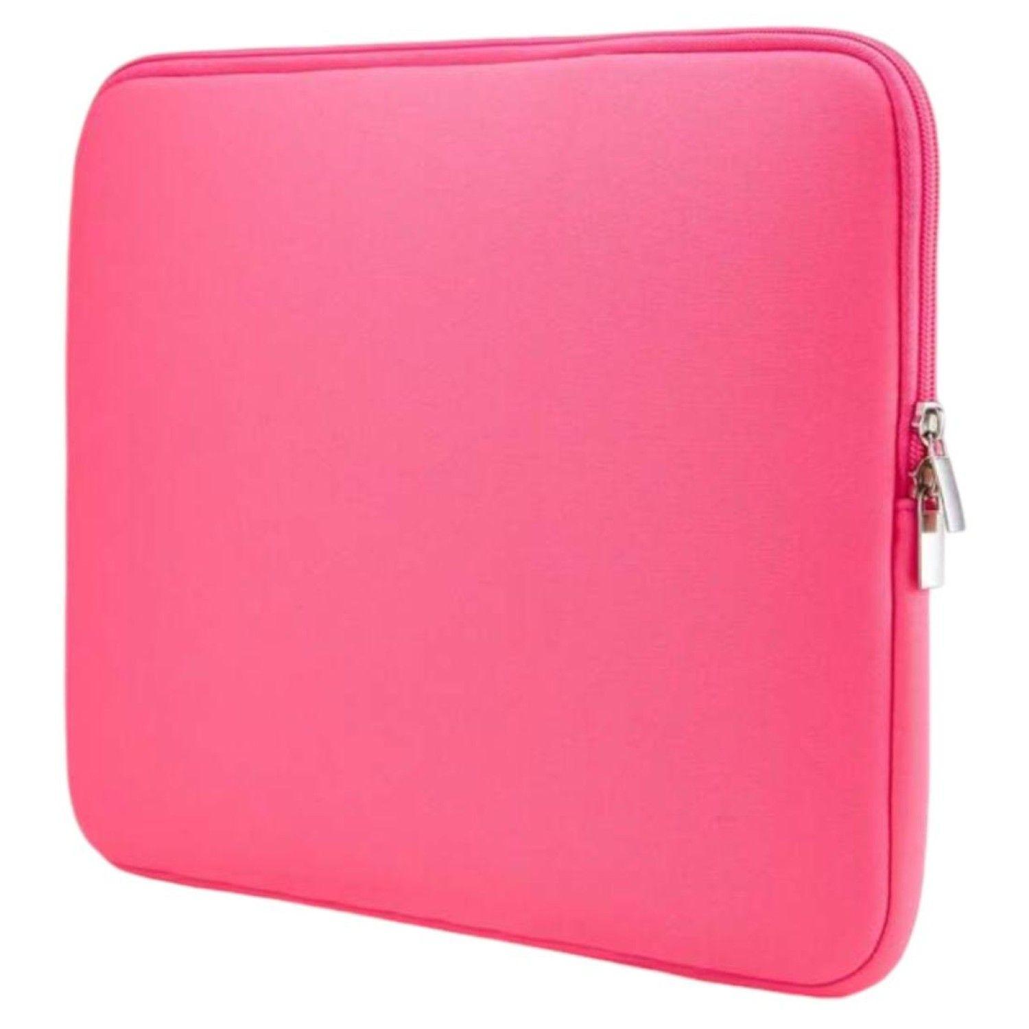 Funda Bolso De Notebook Laptop Tablet 14 Pulgadas Fucsia-4