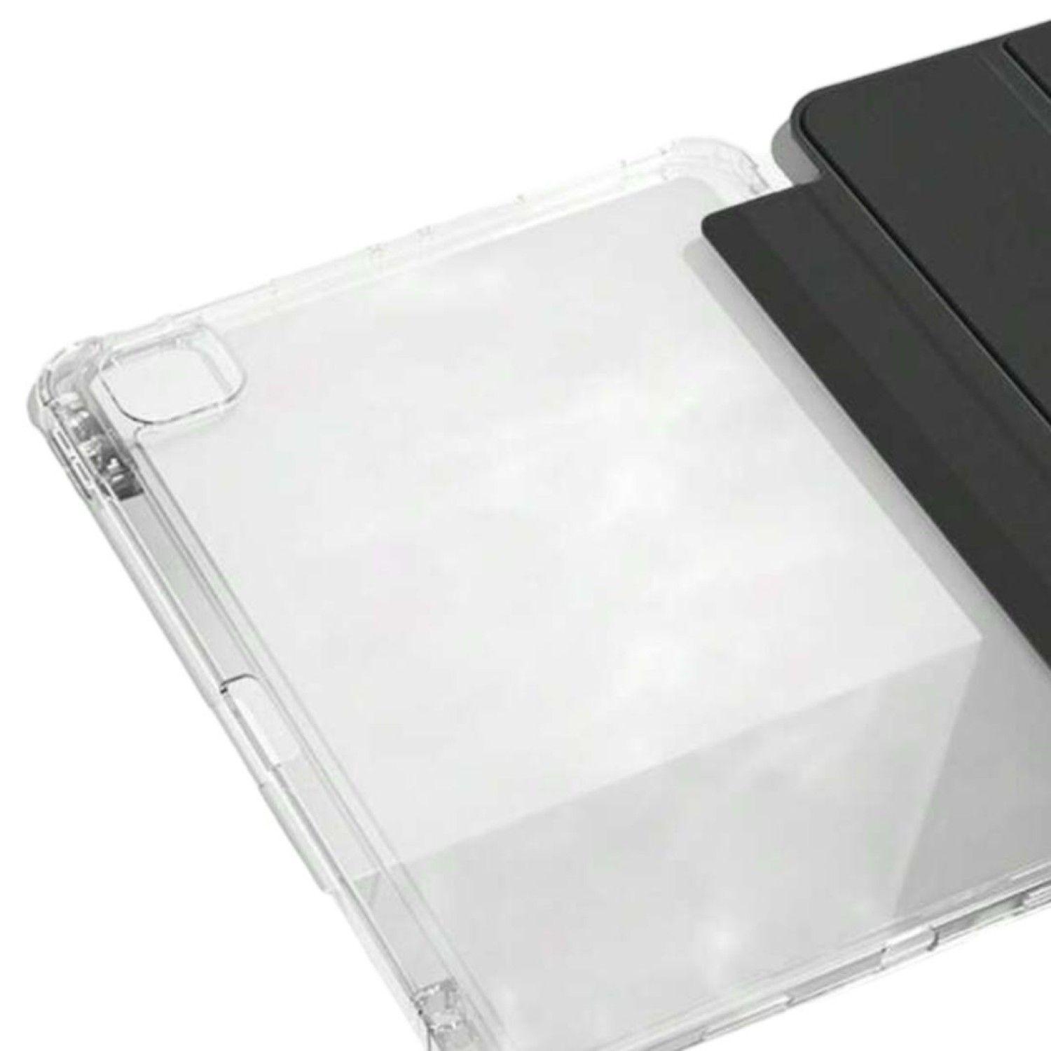 Carcasa Smart Cover Clear Para iPad Air 11 M3 2025 Negro-4