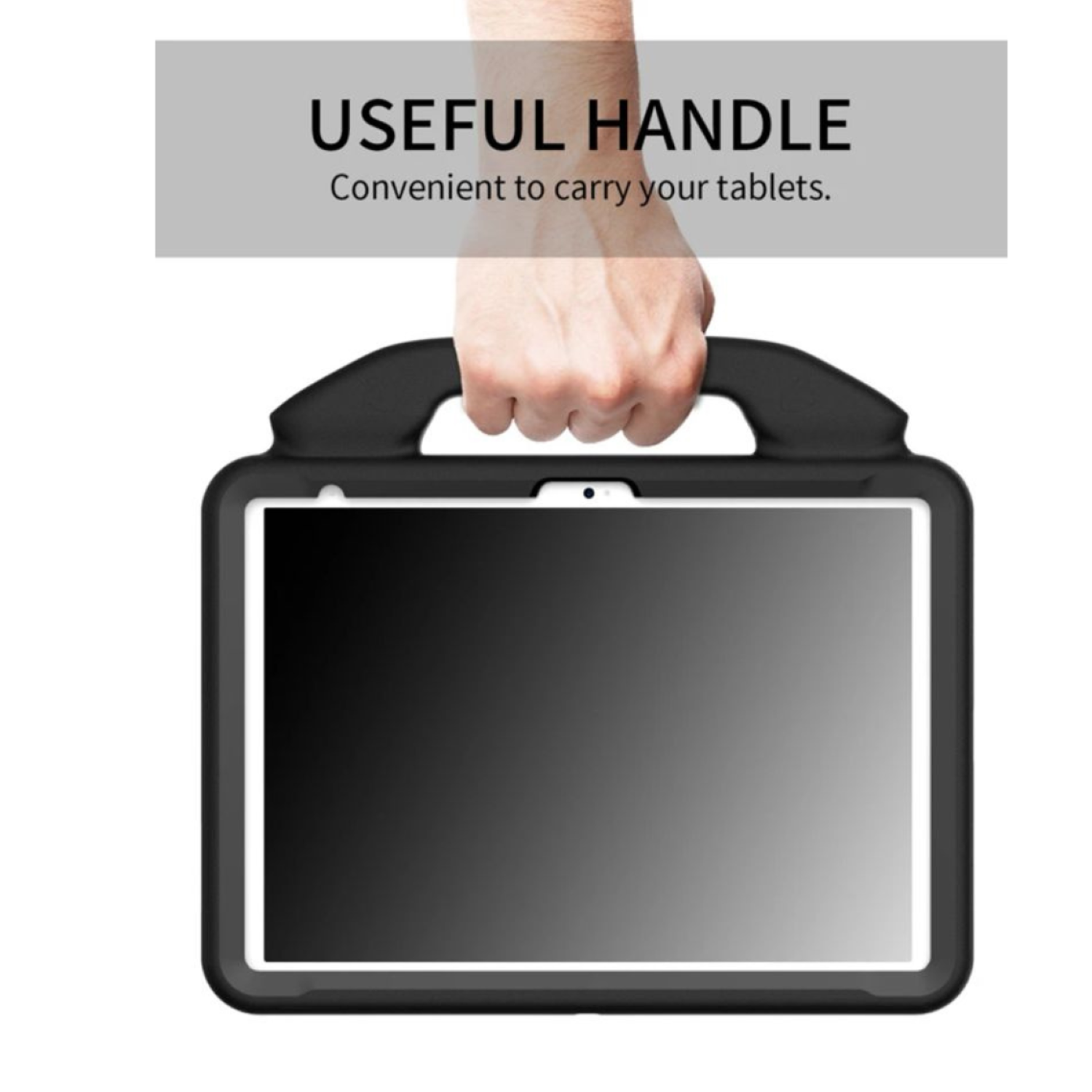 Carcasa Niños Anti-golpes Compatible Con Tablet Honor X8a 11 2024 Negro-2