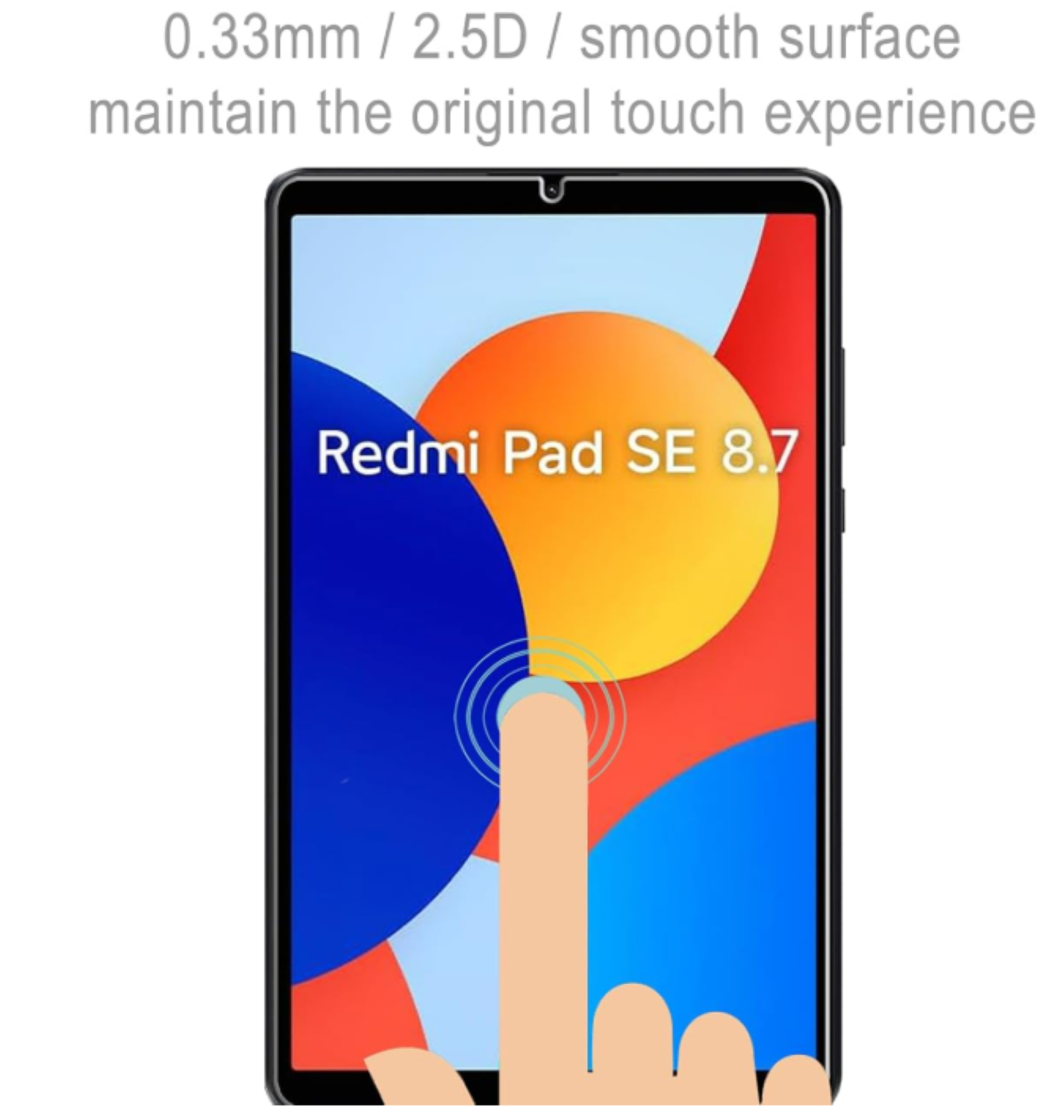 Lámina Mica Vidrio Templado Compatible Con Tablet Xiaomi Pad Se 8.7-3