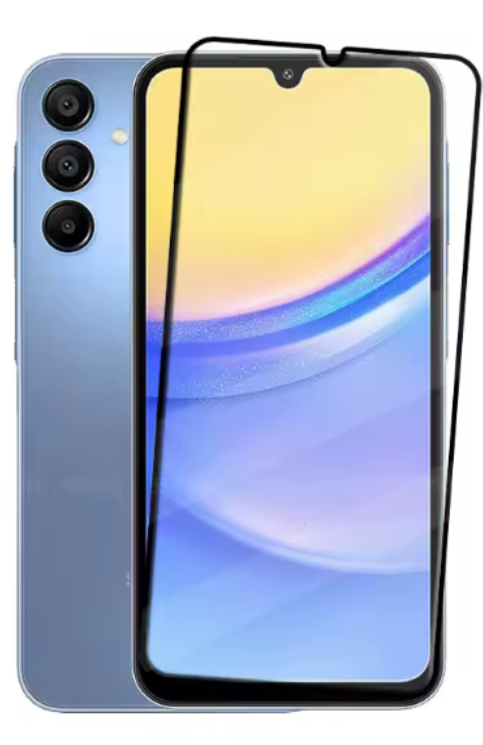 Mica Lámina Vidrio Templado Completa Para Samsung A37 5g-2