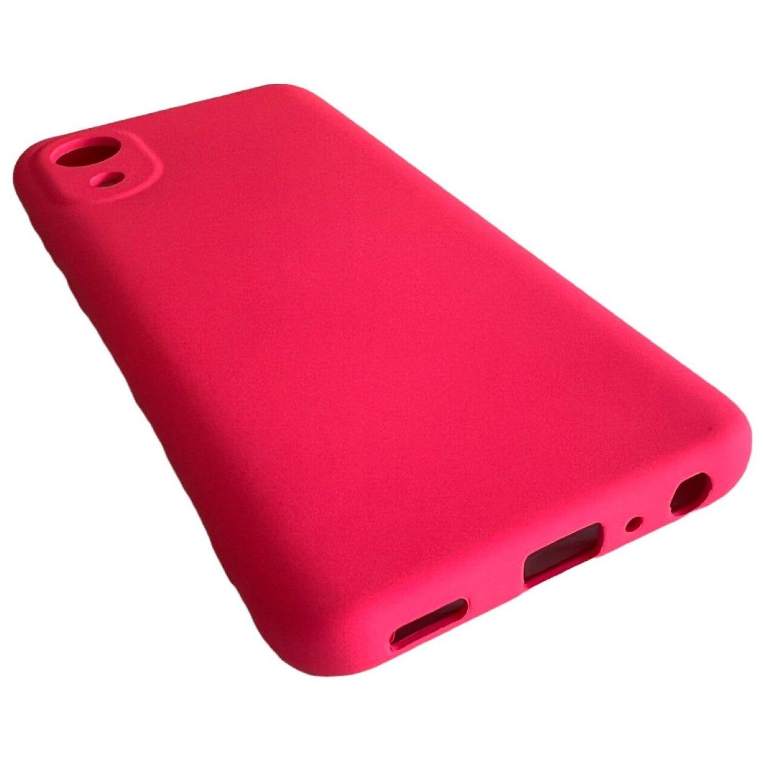Carcasa Funda Para Samsung A03 Core Silicona Rosa Chicle-2