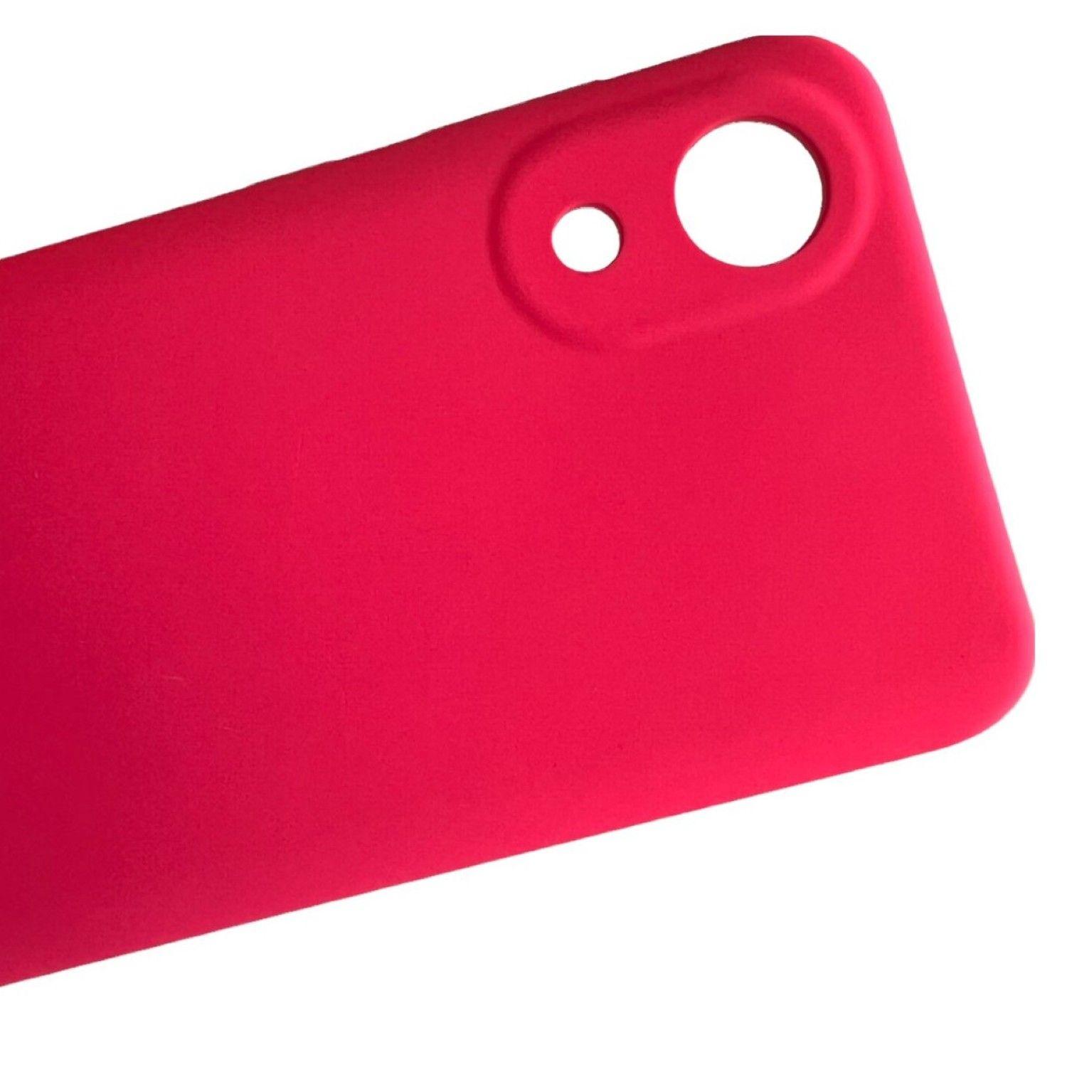 Carcasa Funda Para Samsung A03 Core Silicona Rosa Chicle-3