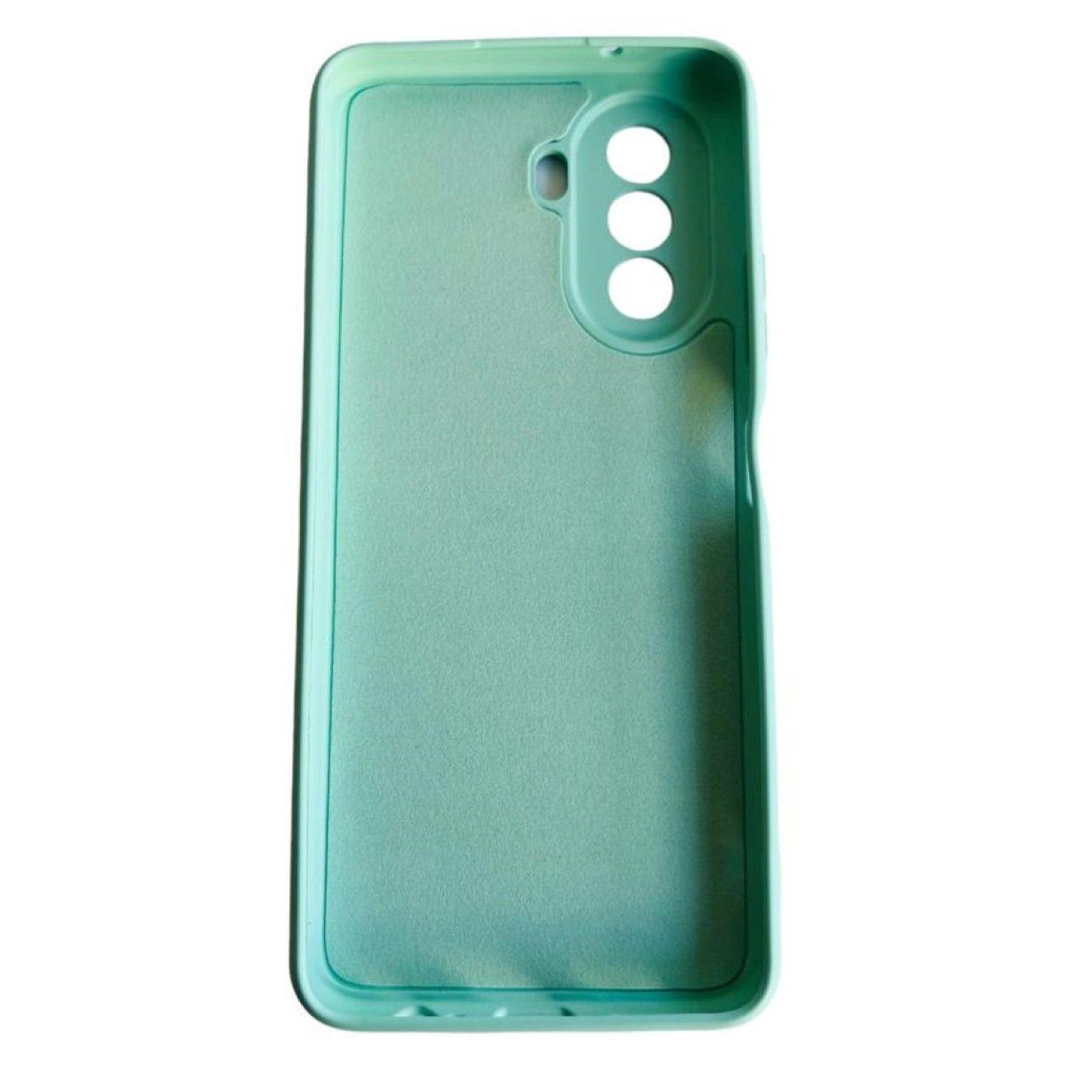 Carcasa Funda Para Huawei Nova Y70 Silicona Turquesa-3