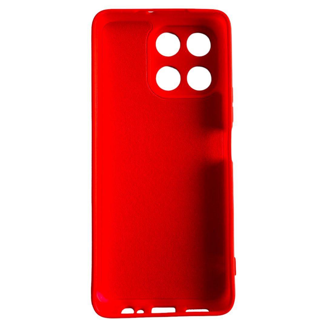 Carcasa Funda Para Honor X6a Plus Silicona Rojo-2