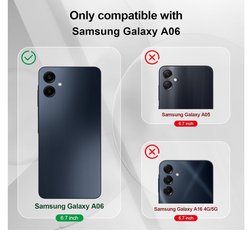 Carcasa Funda Para Samsung A06 5g Silicona Turquesa-6