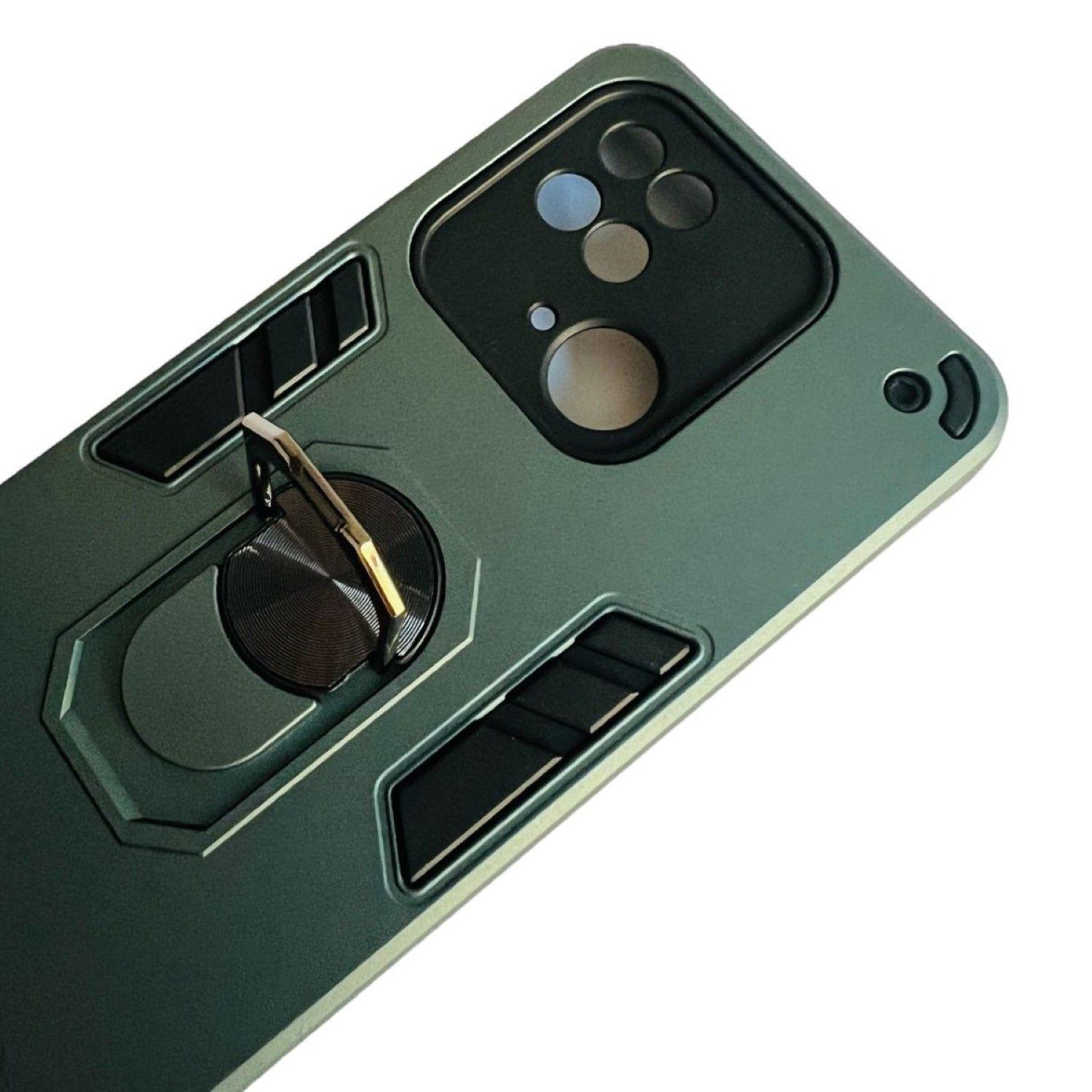 Carcasa Para Xiaomi Redmi 10c Anti Golpes Anillo Plomo-2