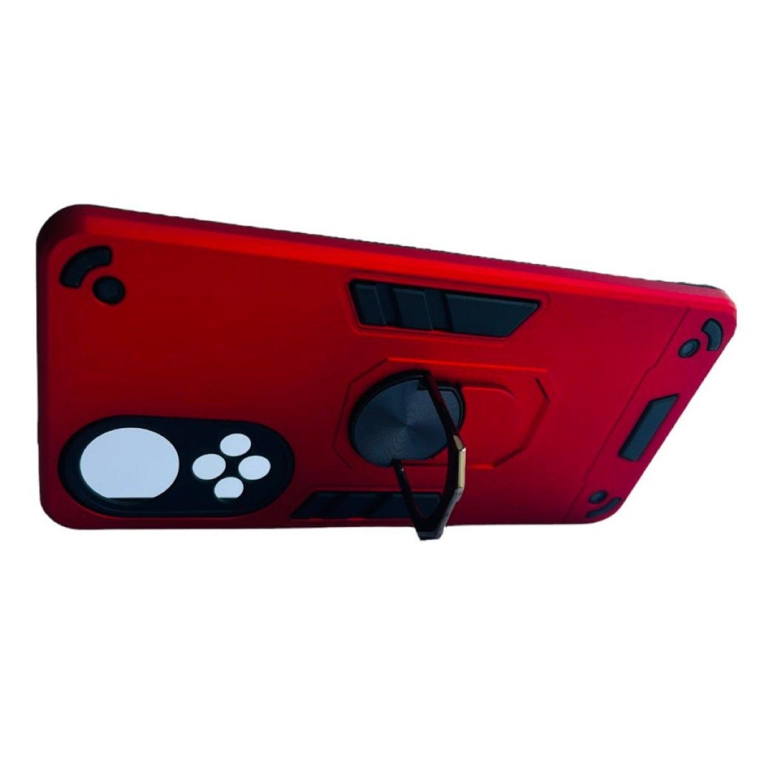 Carcasa Para Huawei Nova 9 Normal Anti Golpes Anillo Rojo-2