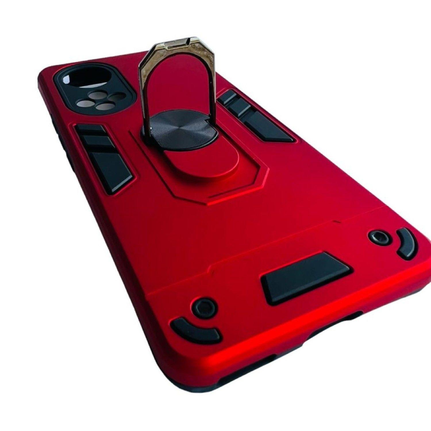 Carcasa Para Huawei Nova 9 Normal Anti Golpes Anillo Rojo-4