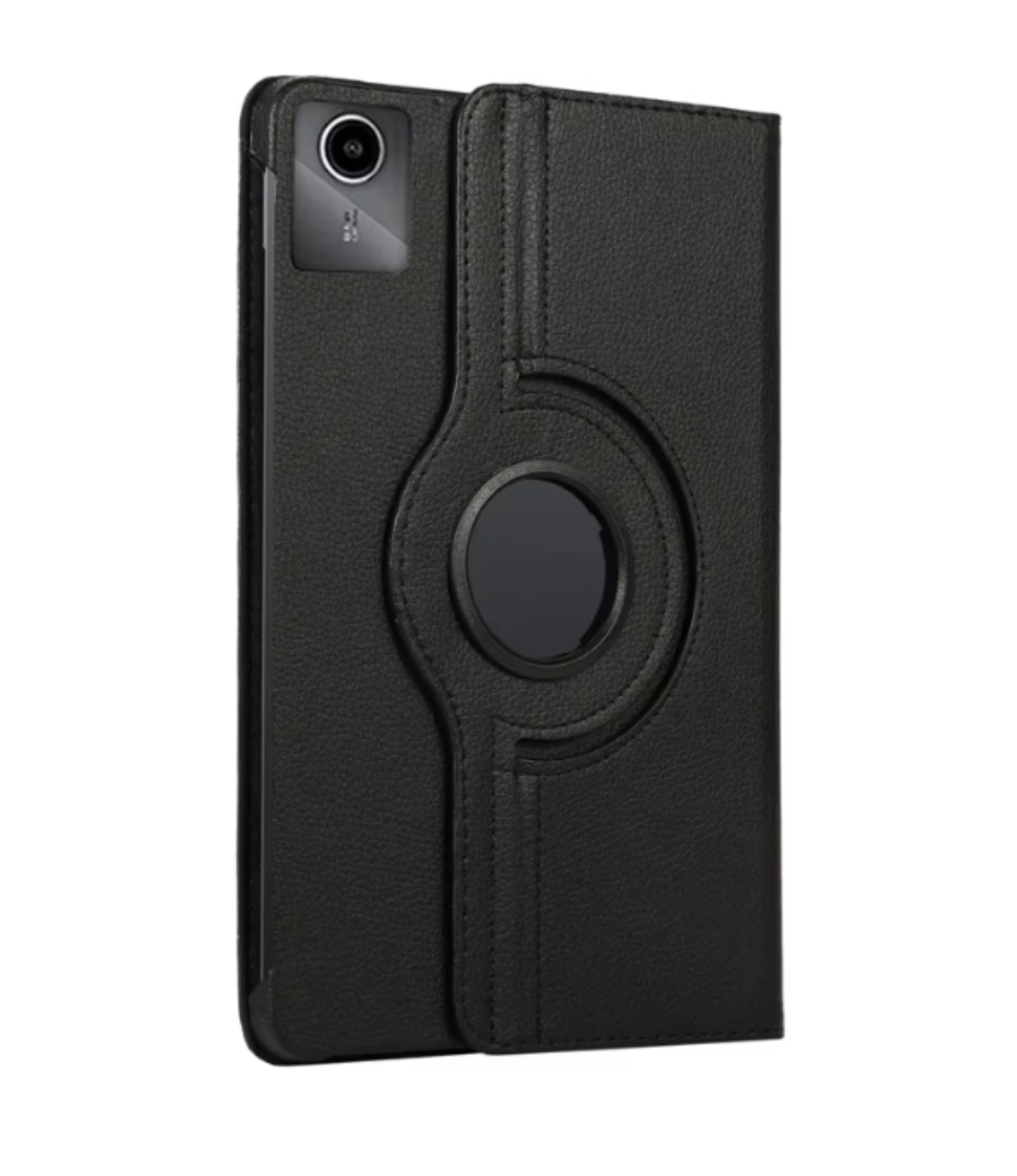 Carcasa Funda Giratoria Para Tablet Lenovo M11 11 Negro + Vidrio-3